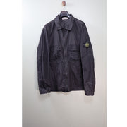Stone Island Black Nylon Metal Overshirt