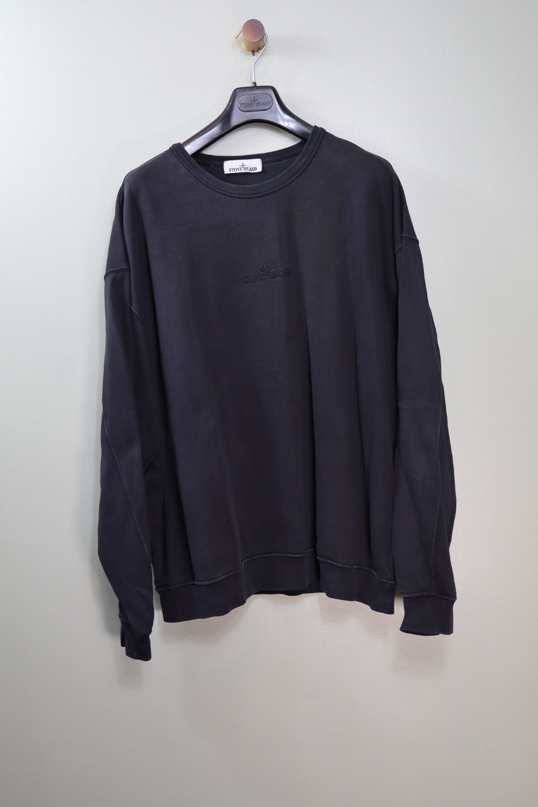 Stone Island Black Spellout Jumper