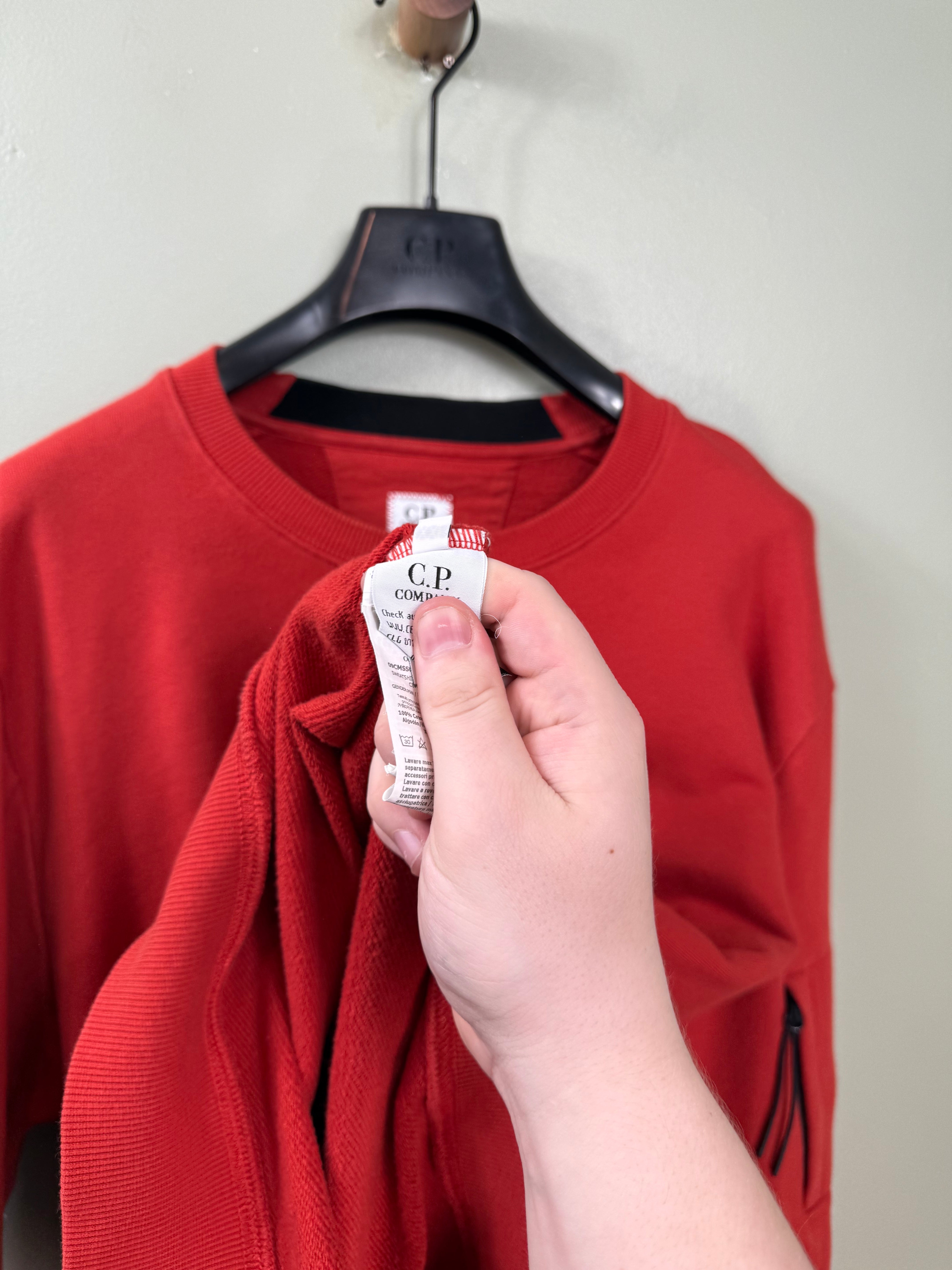 C.P. Company Red Jumper