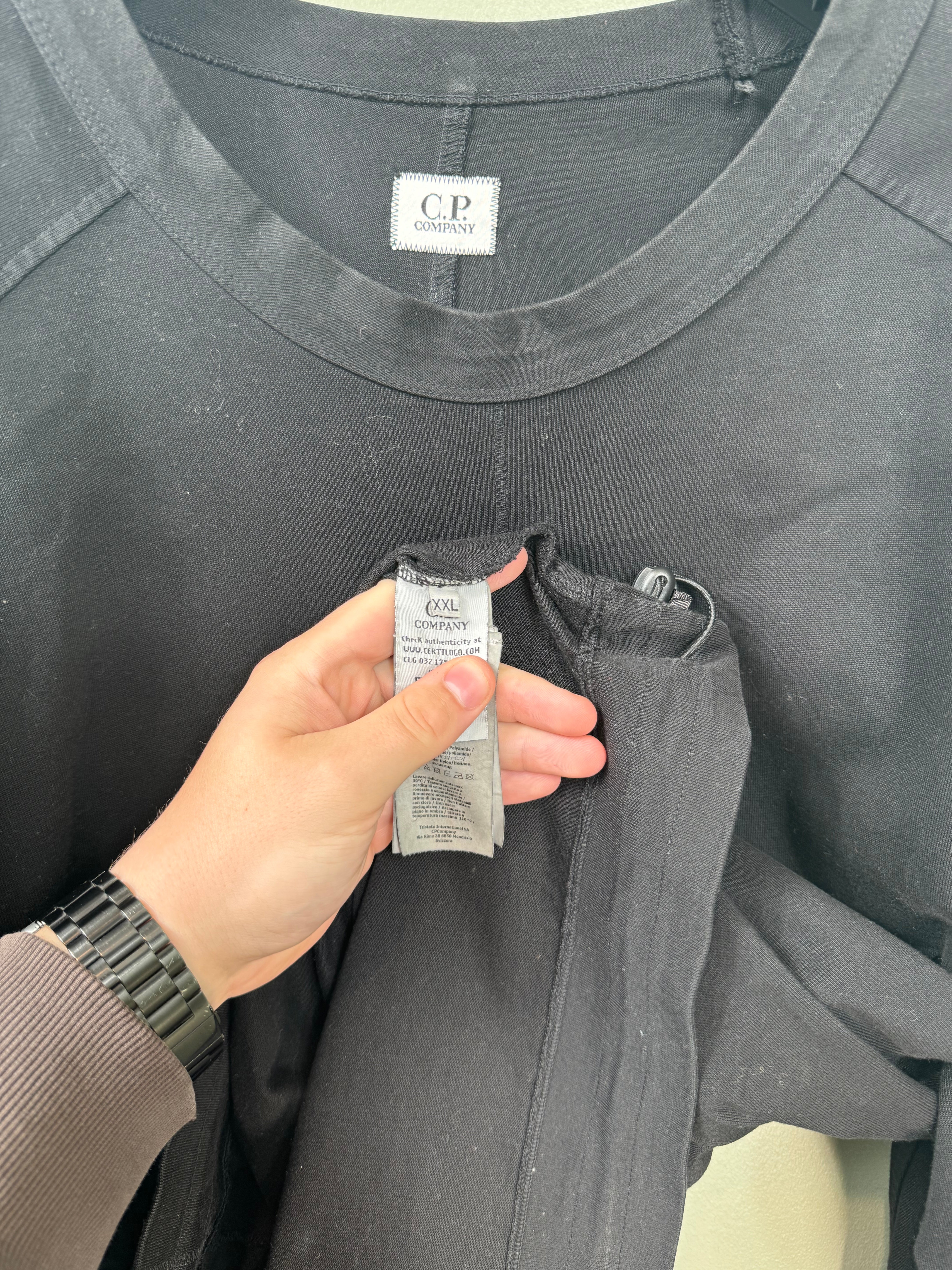 CP Company Black Jumper