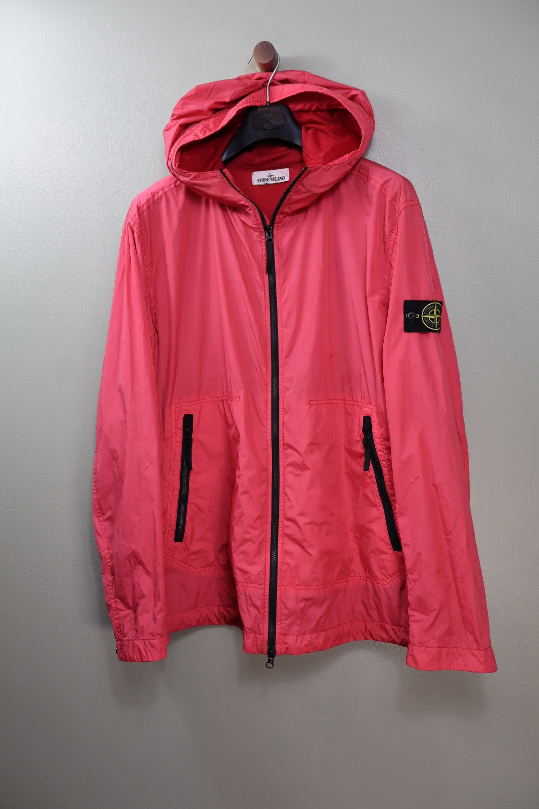Stone Island Pink Crinkle Reps Jacket
