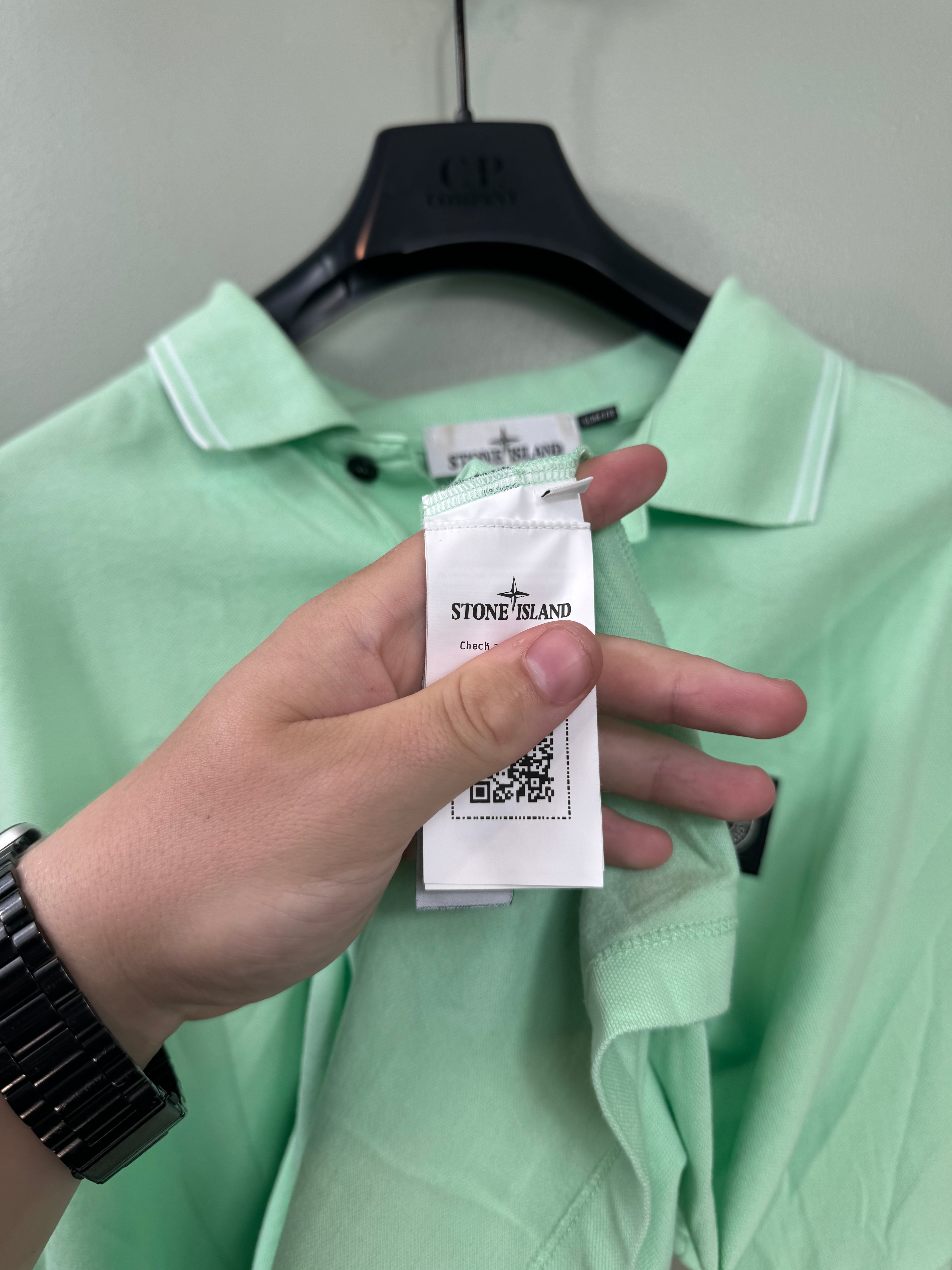 Stone Island Green Polo