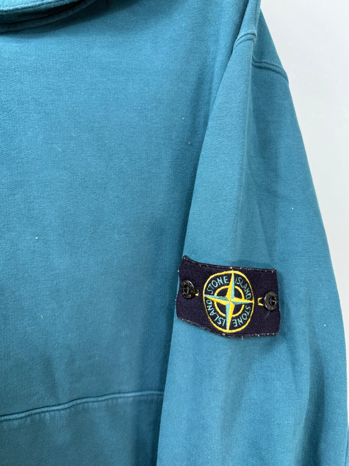 Stone Island Teal Green Hoodie