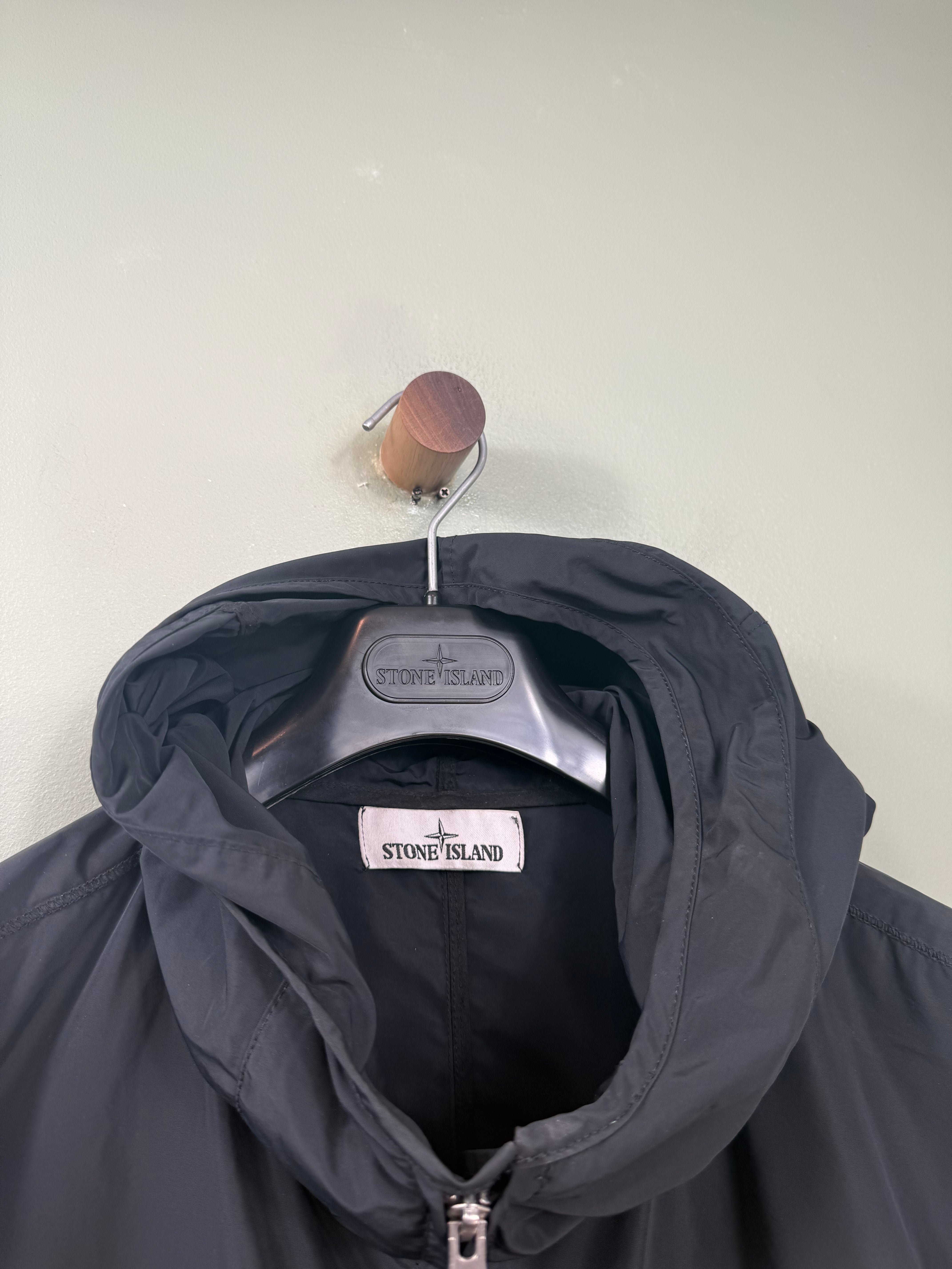 Stone Island Black Micro Reps Jacket – Widefitzfactory