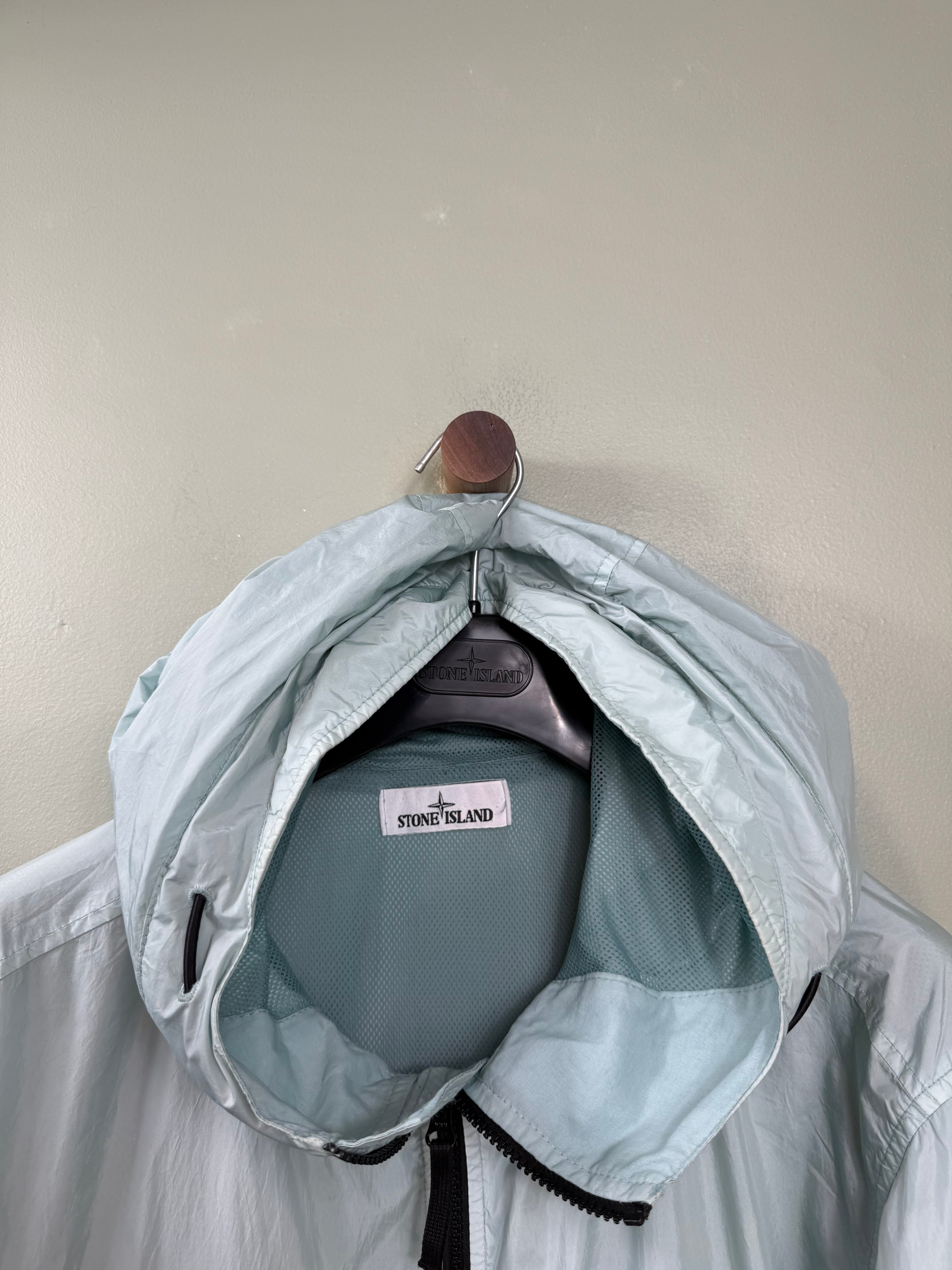 Stone Island Ice Blue Crinkle Reps Jacket