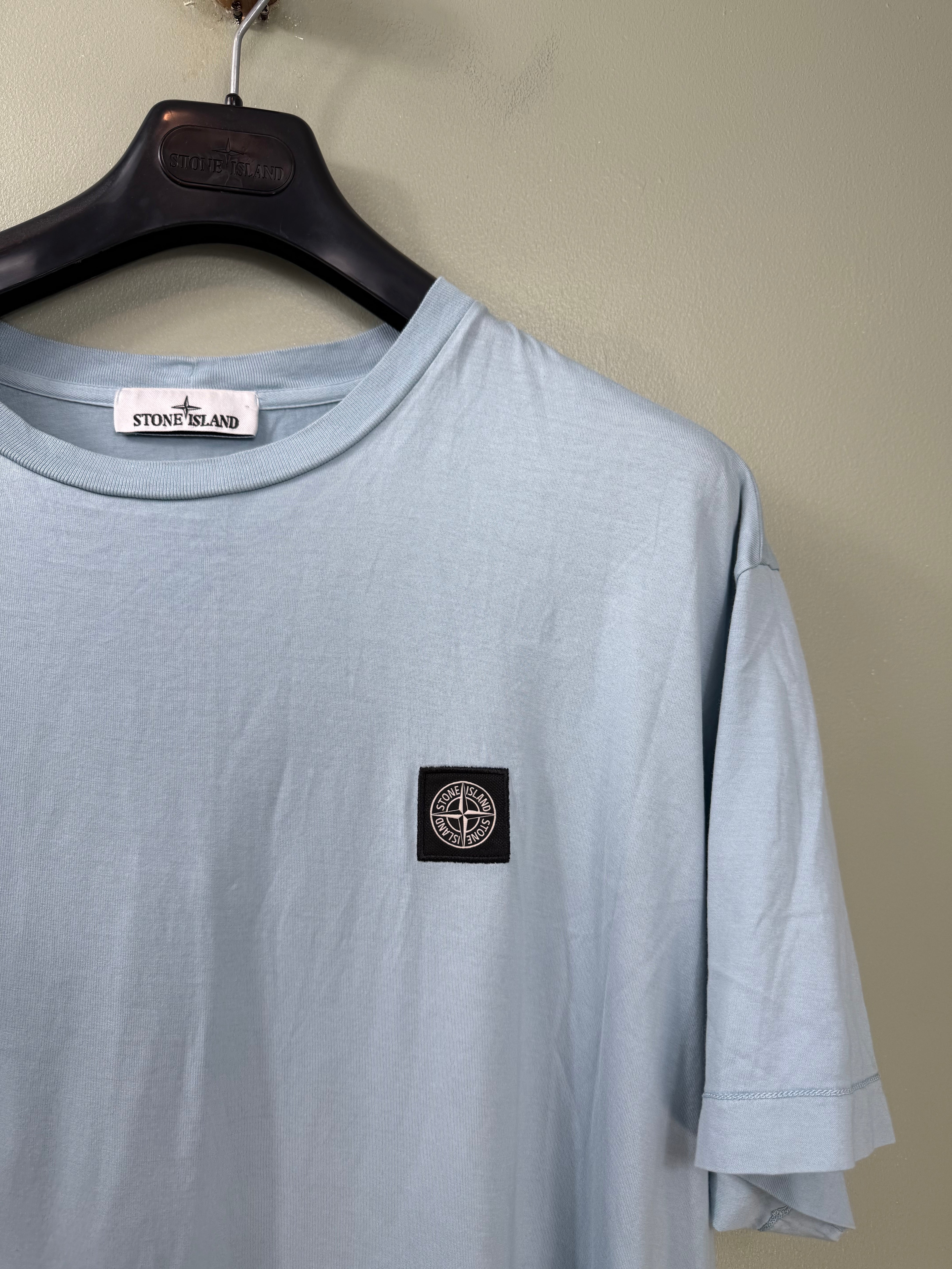 Stone Island Baby Blue T-Shirt