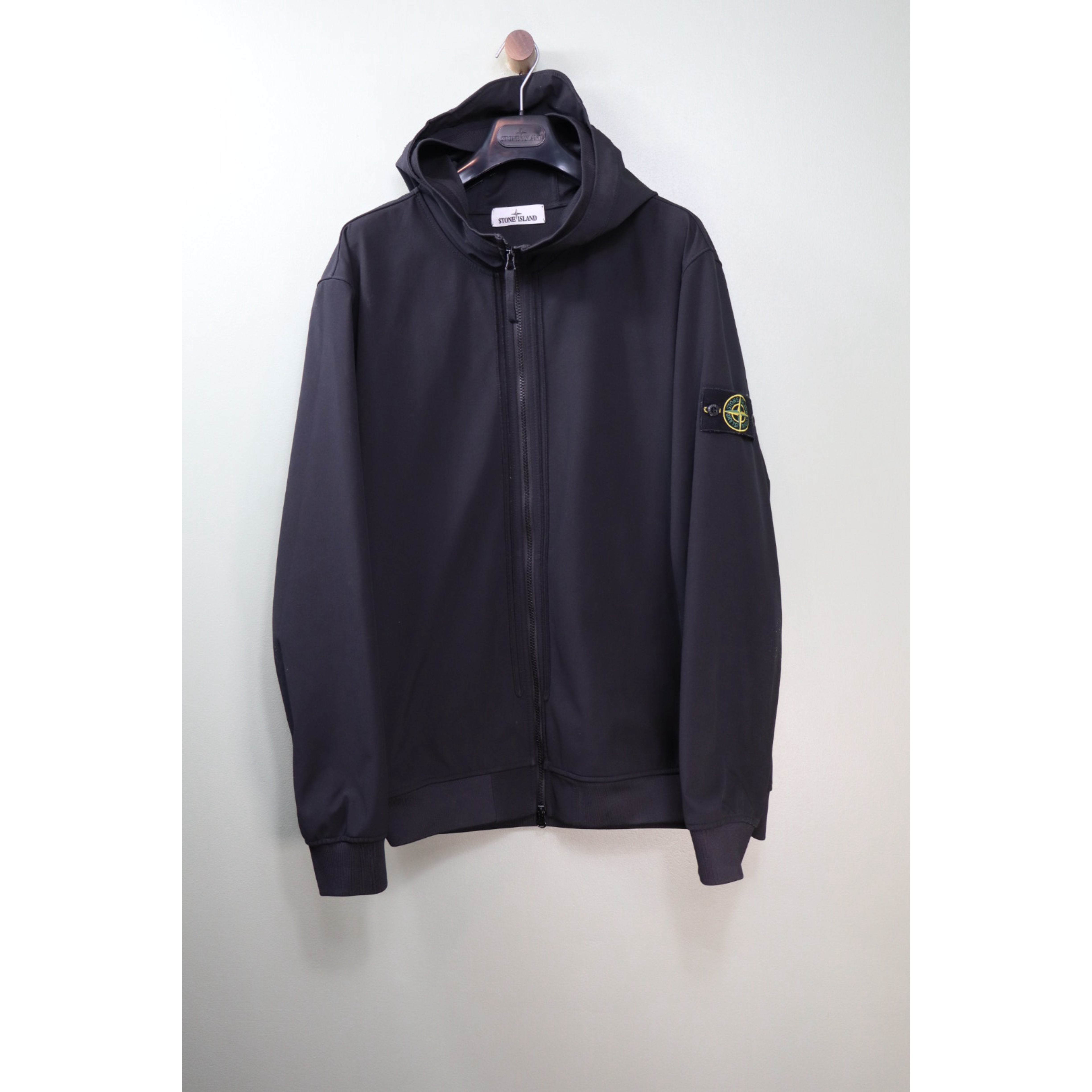 Stone Island Black Soft Shell Jacket