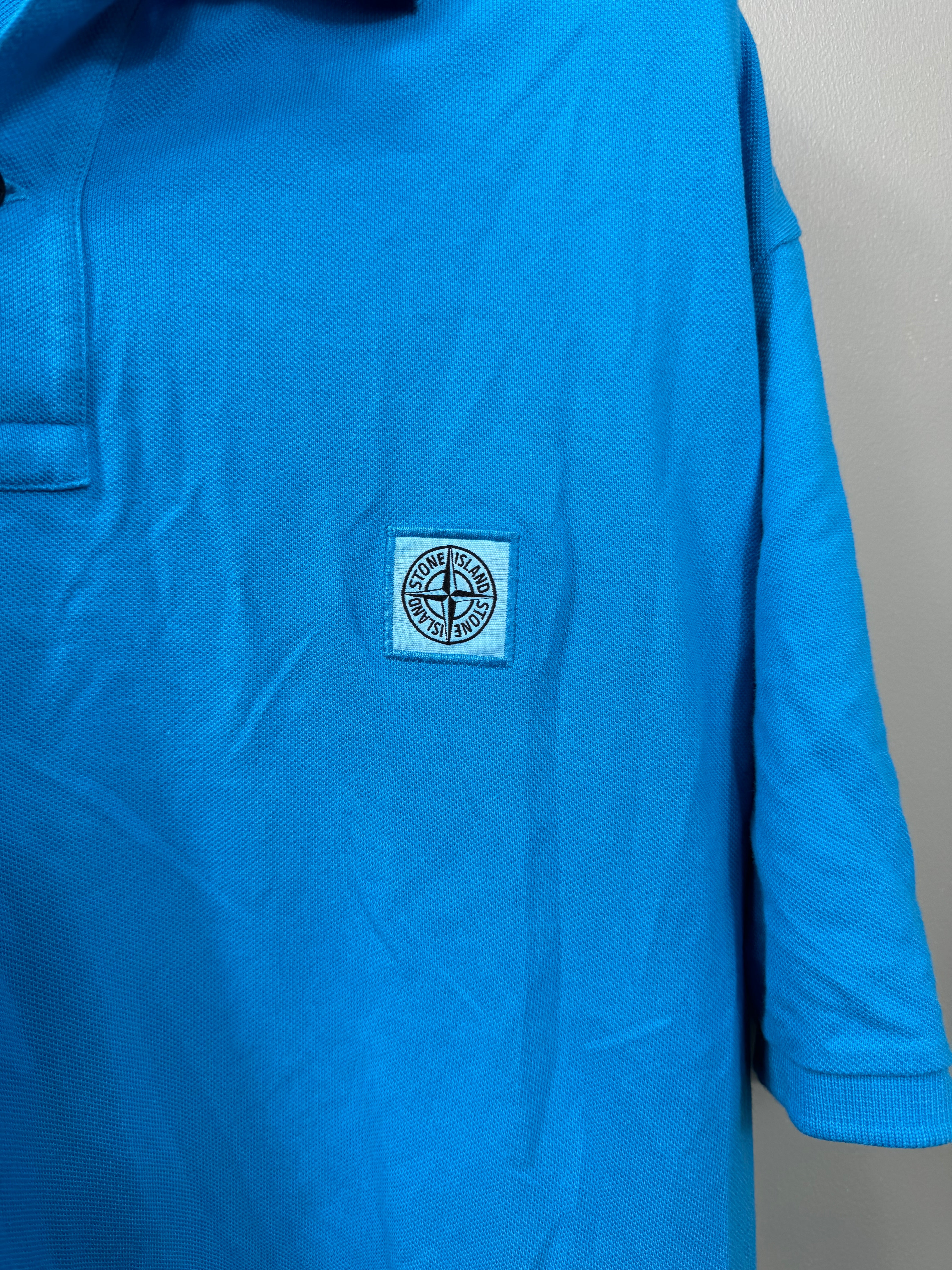 Stone Island Blue Polo
