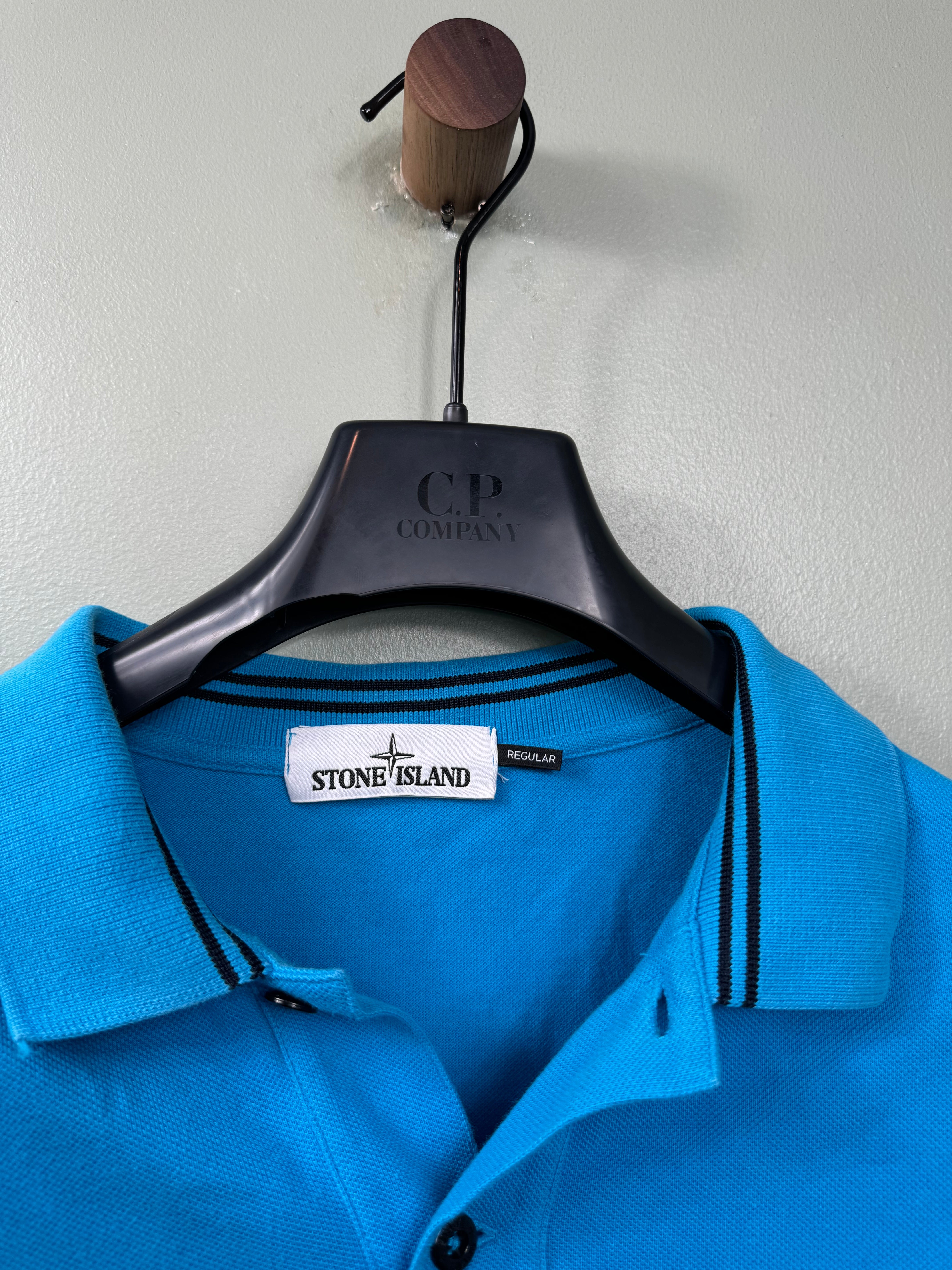 Stone Island Blue Polo