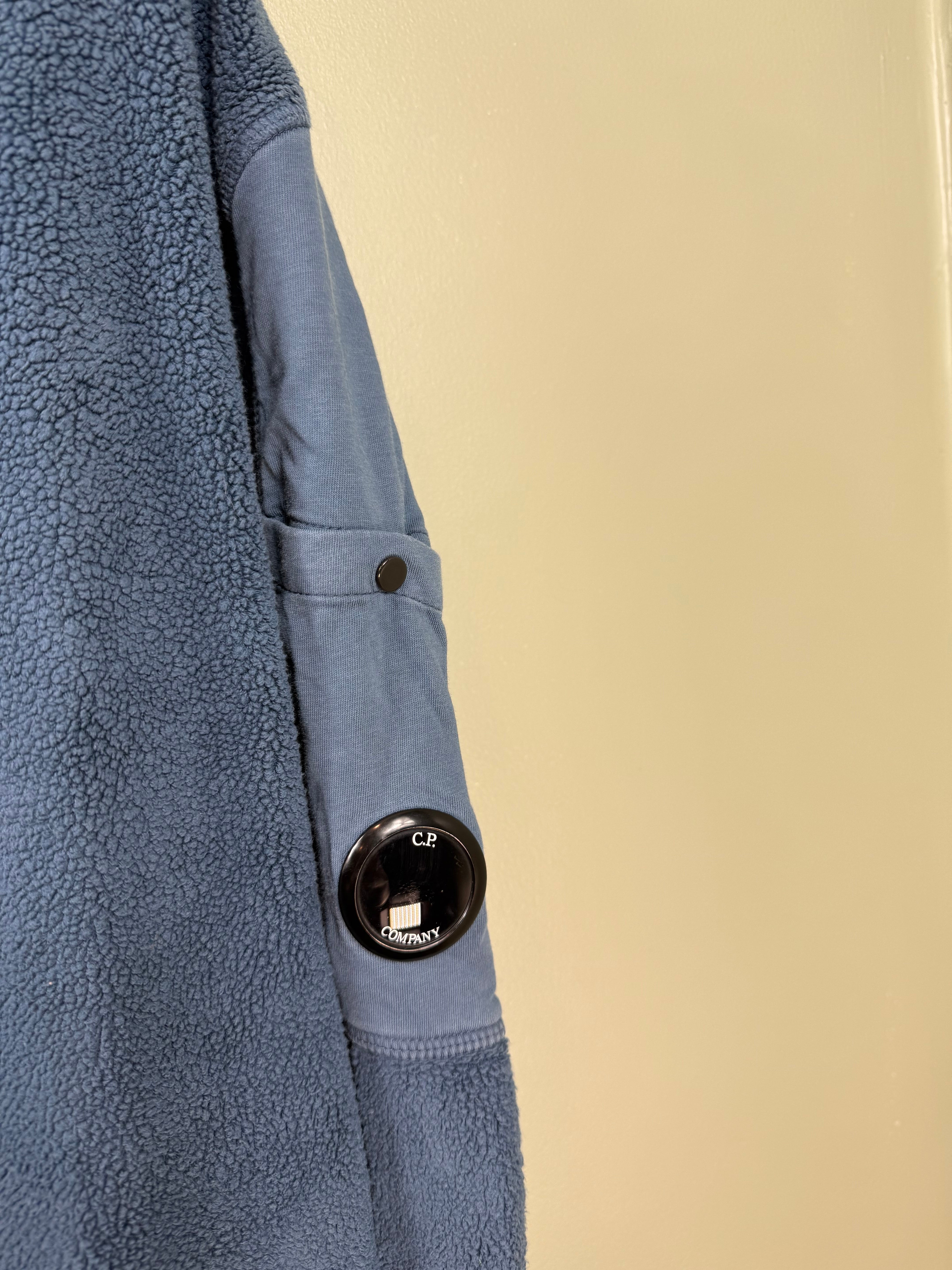C.P. Company Blue Fleece Hoodie