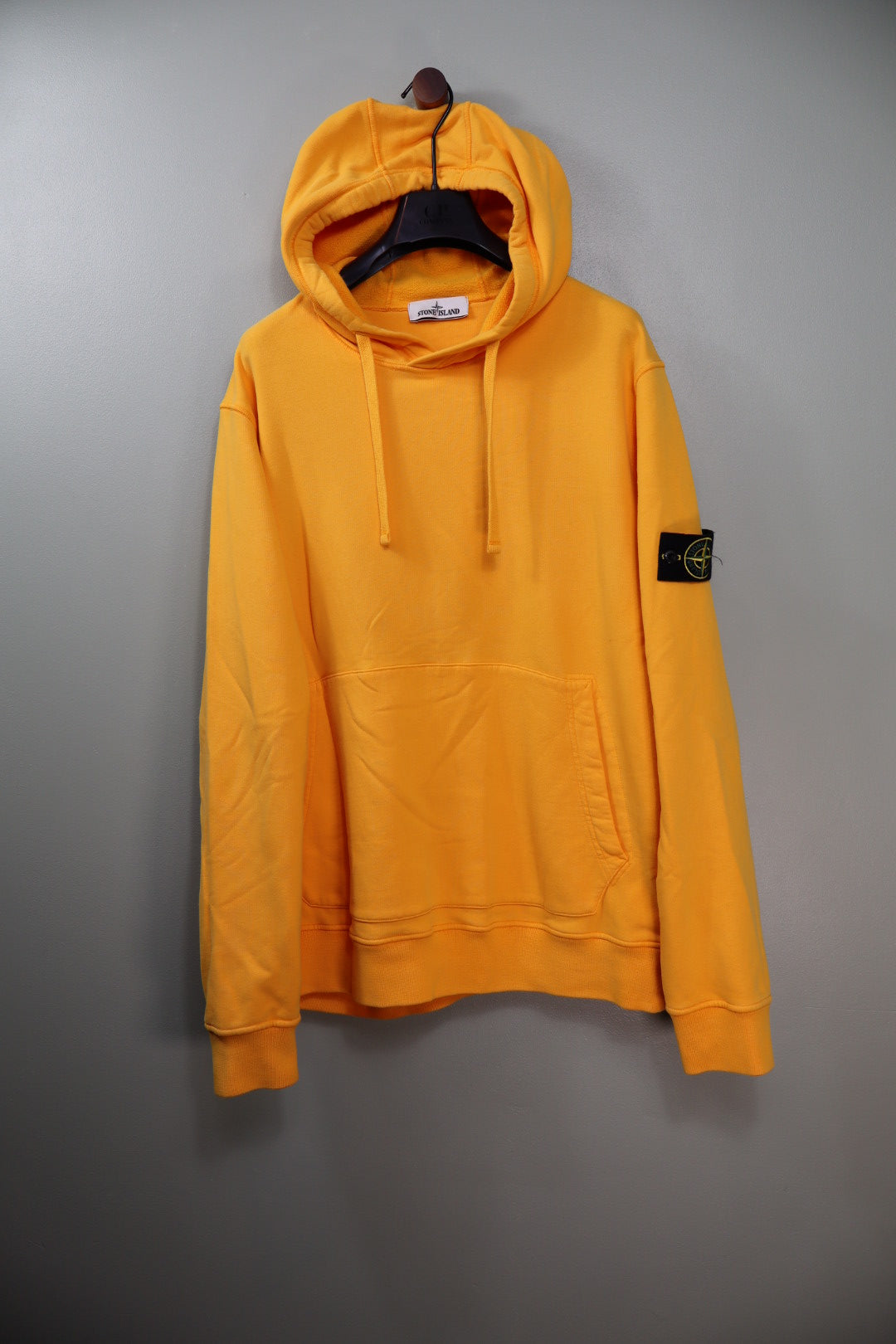 Stone Island Orange Hoodie