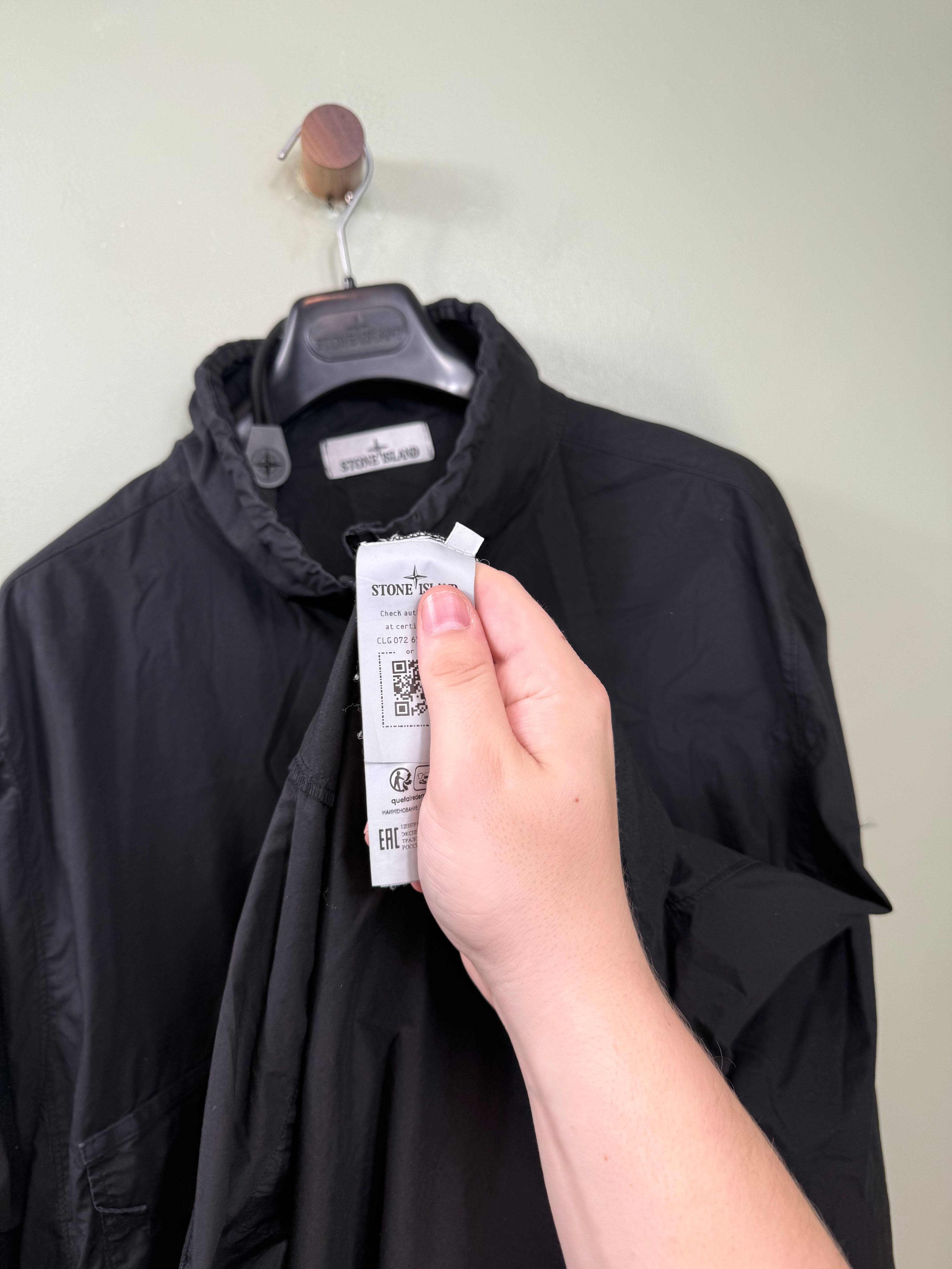 Stone Island Black Smock