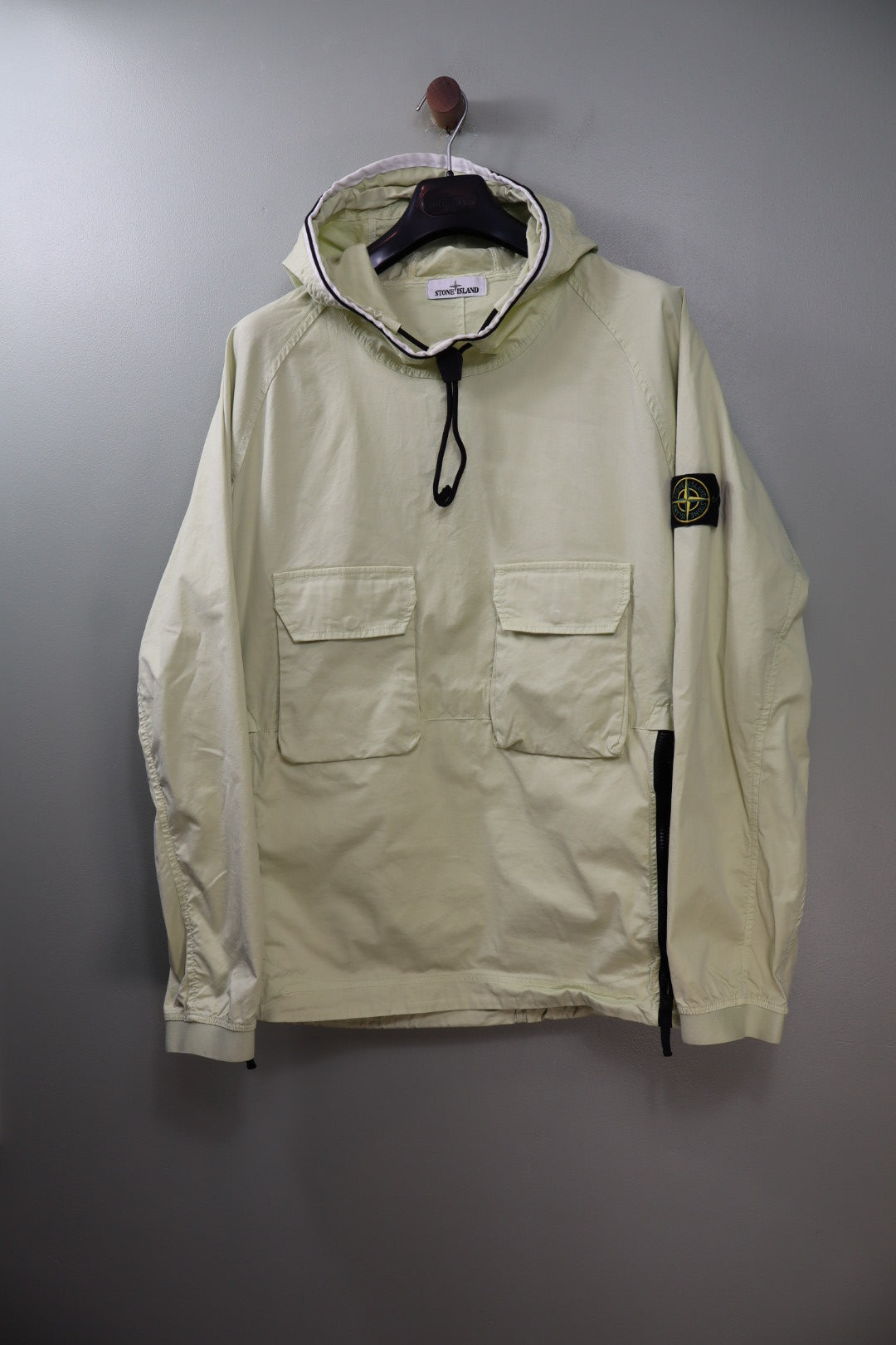 Stone Island Pastel Green Supima Smock