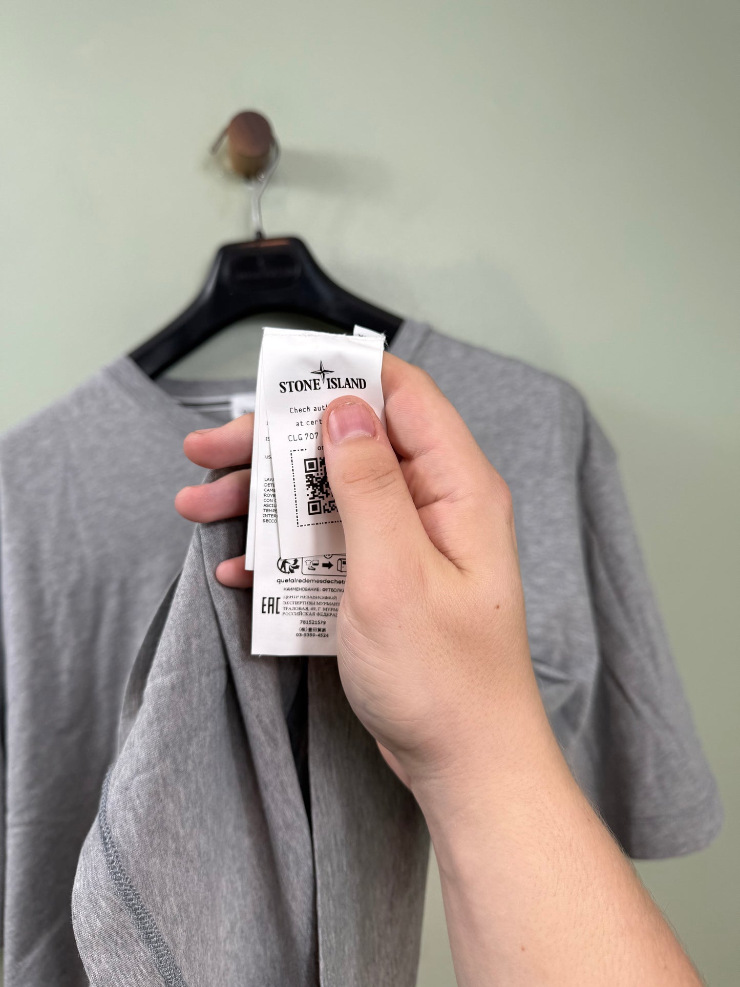 Stone Island Grey T-Shirt