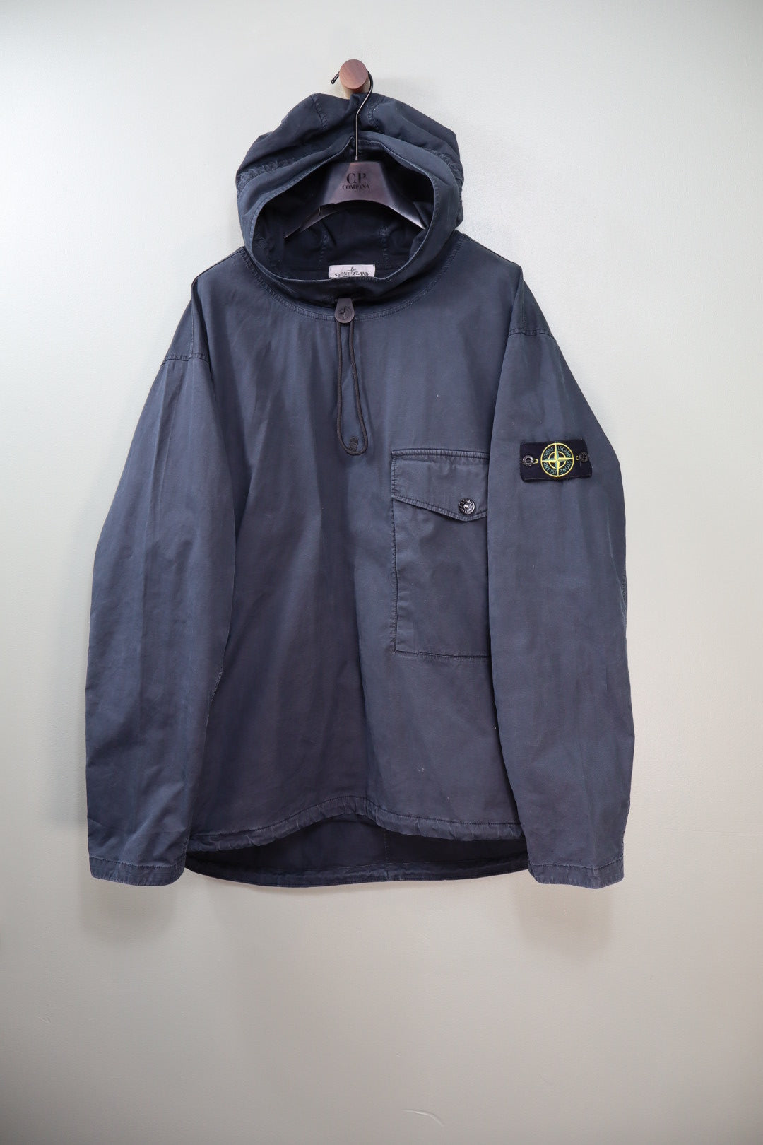 Stone Island Navy Supima Smock