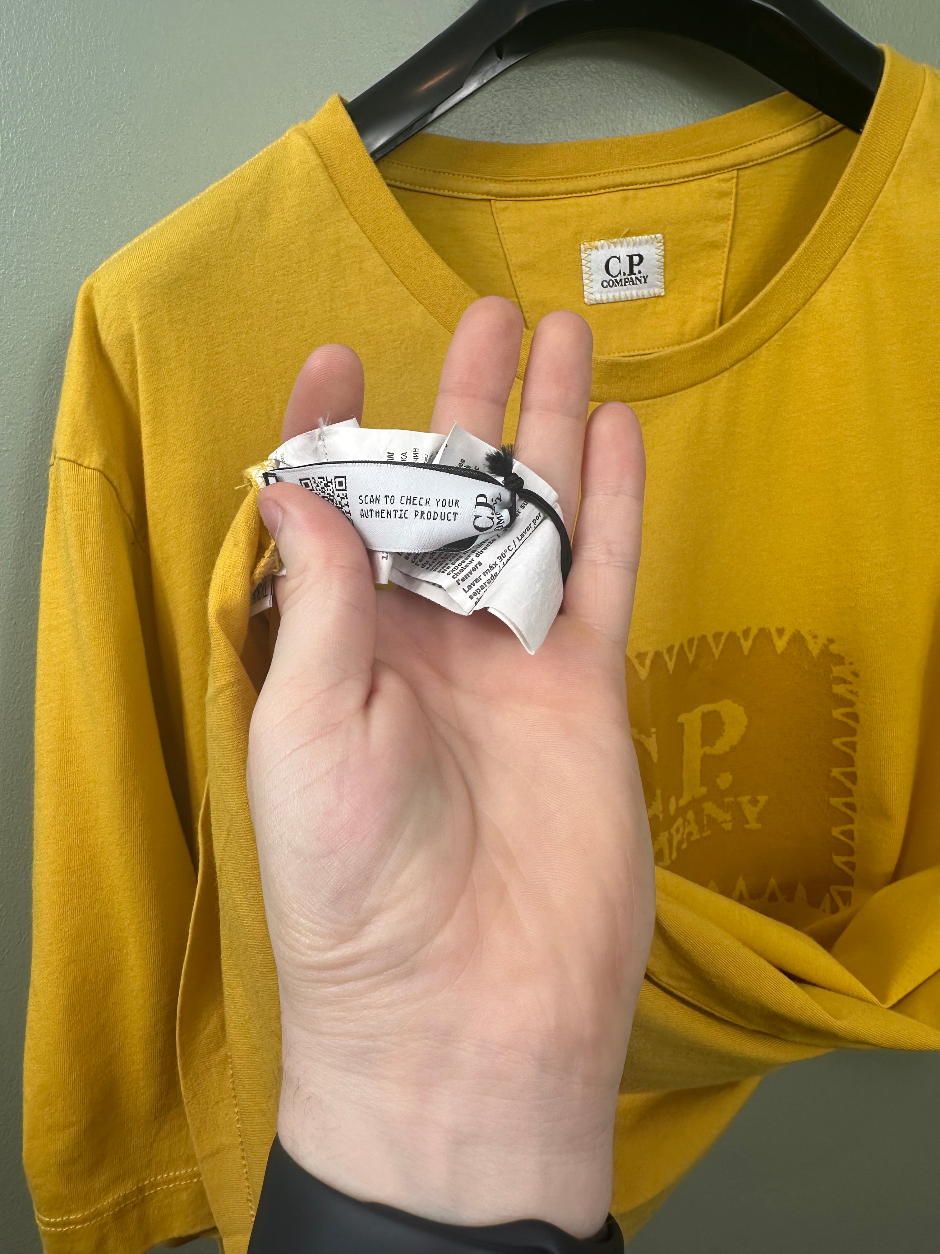 CP Company Yellow Tee