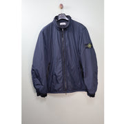 Stone Island Navy Crinkle Reps Jacket