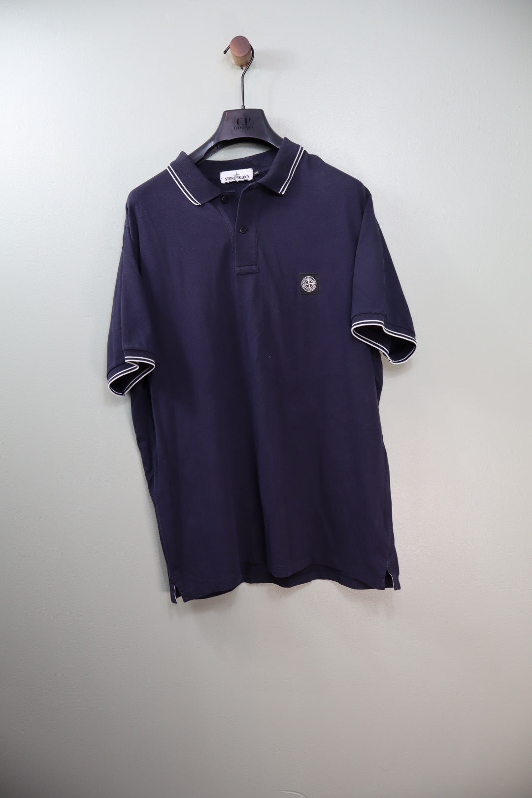 Stone Island Navy Slim Polo