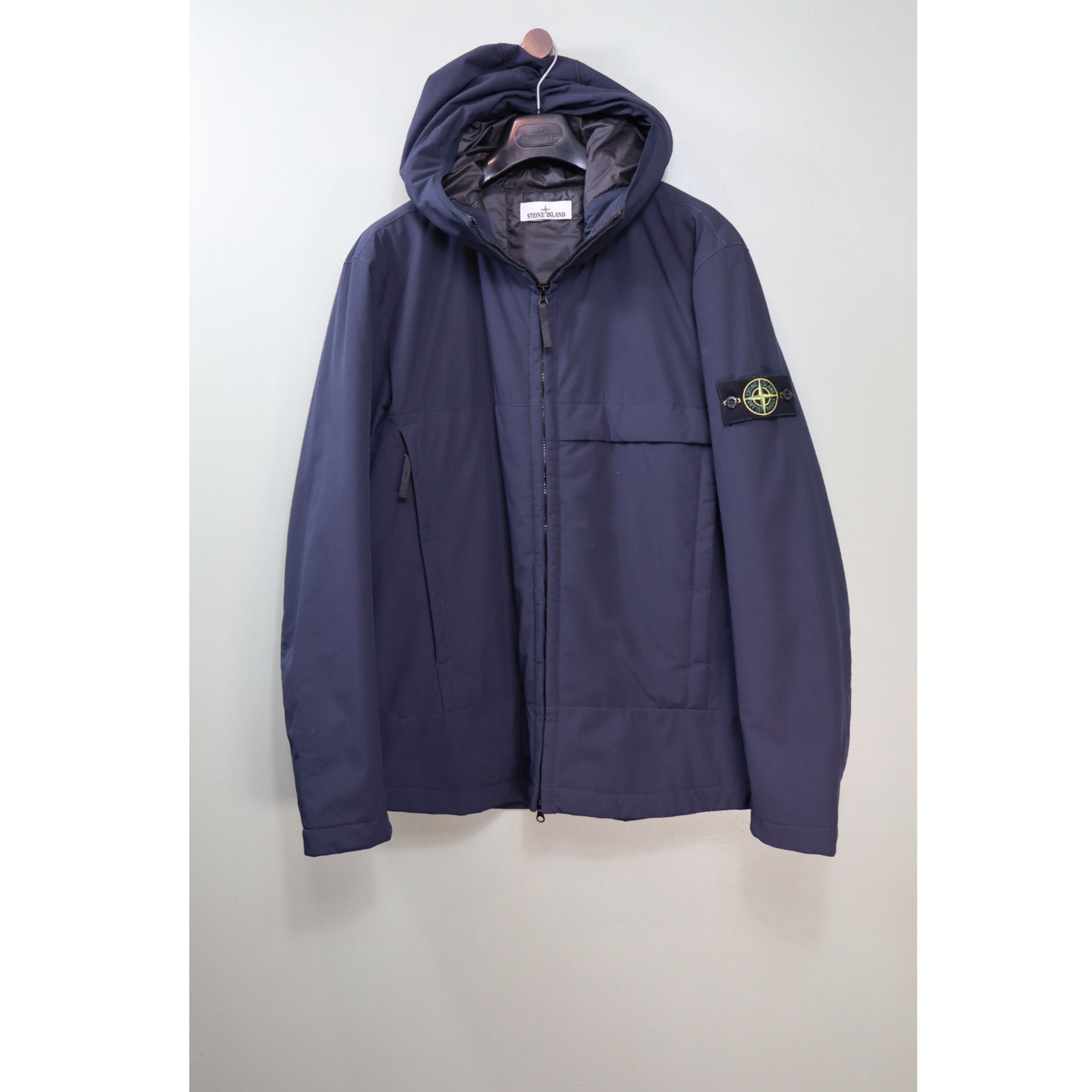 Stone Island Navy Primaloft Soft Shell Jacket