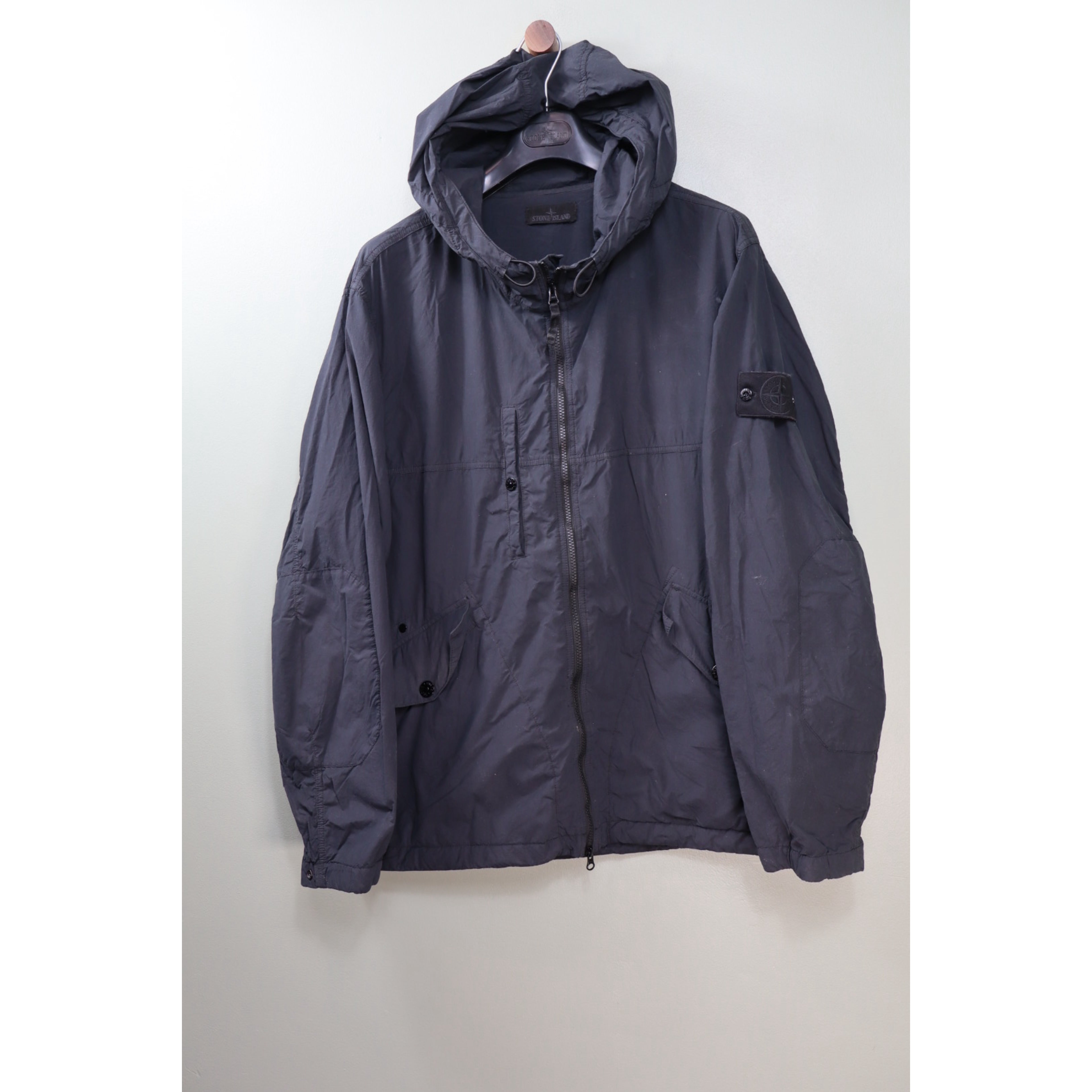 Stone Island Black Ghost Nylon Smerigliata Jacket