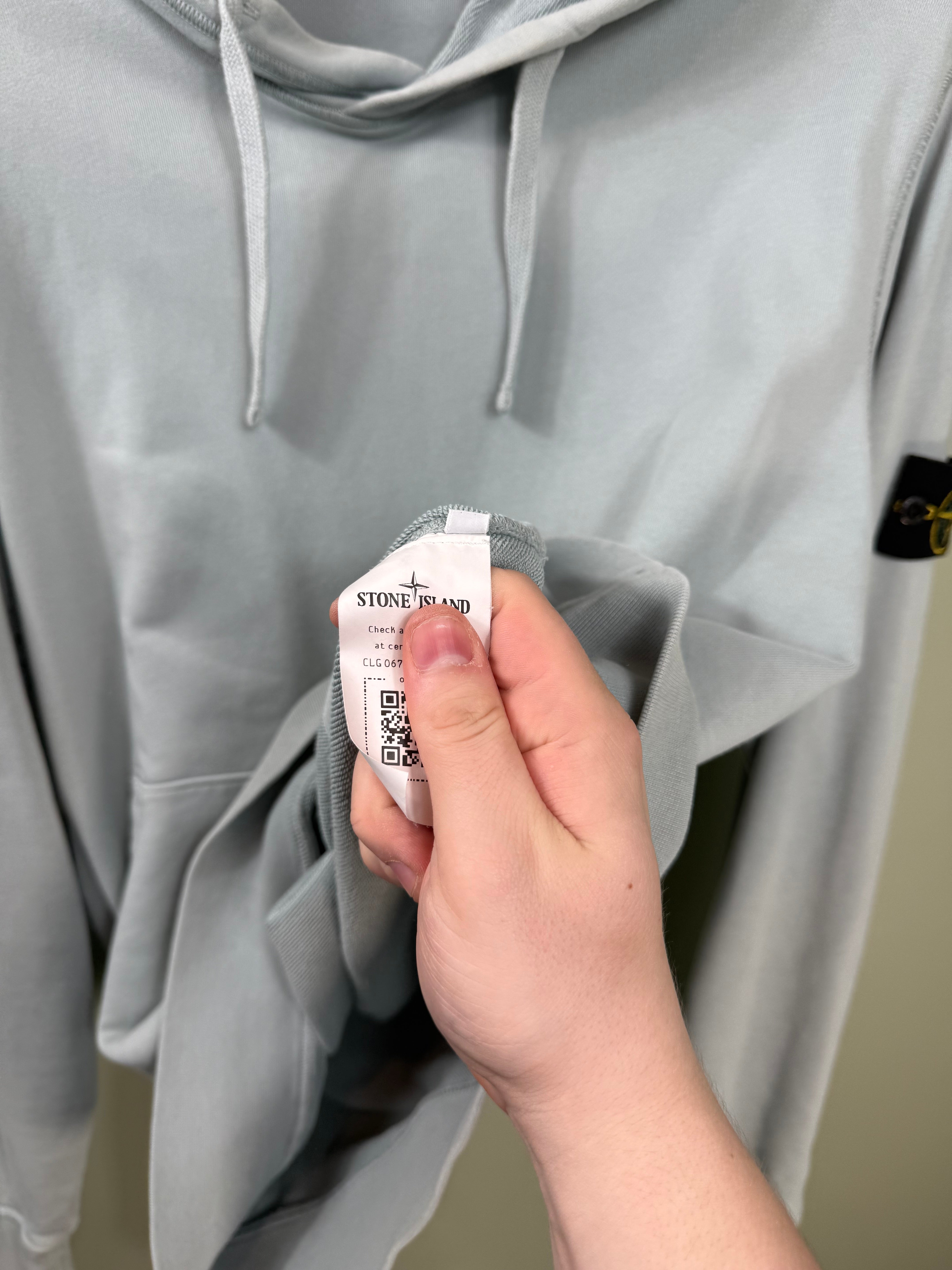 Stone Island Sky Blue Hoodie