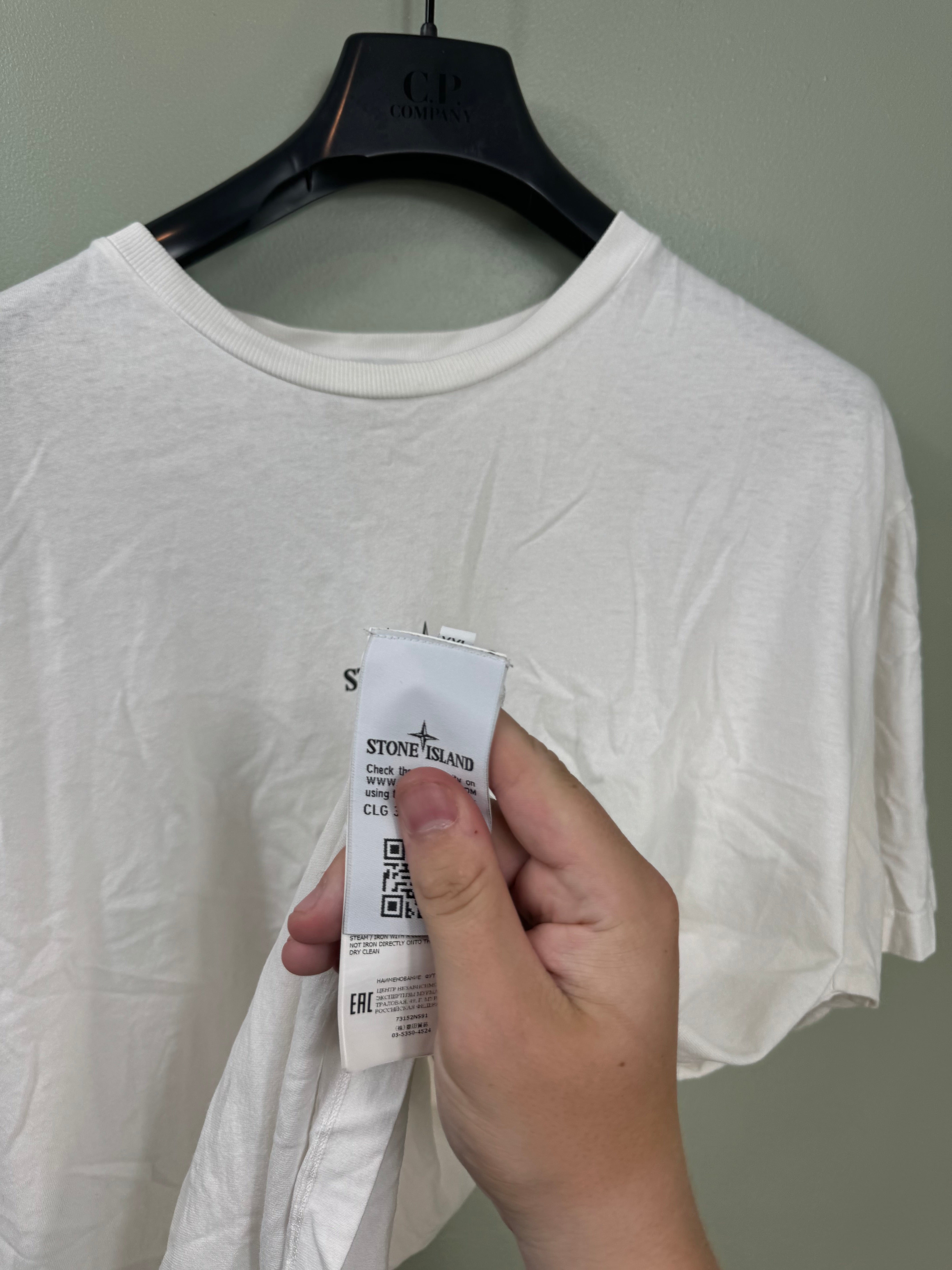 Stone Island White Archivio T-Shirt