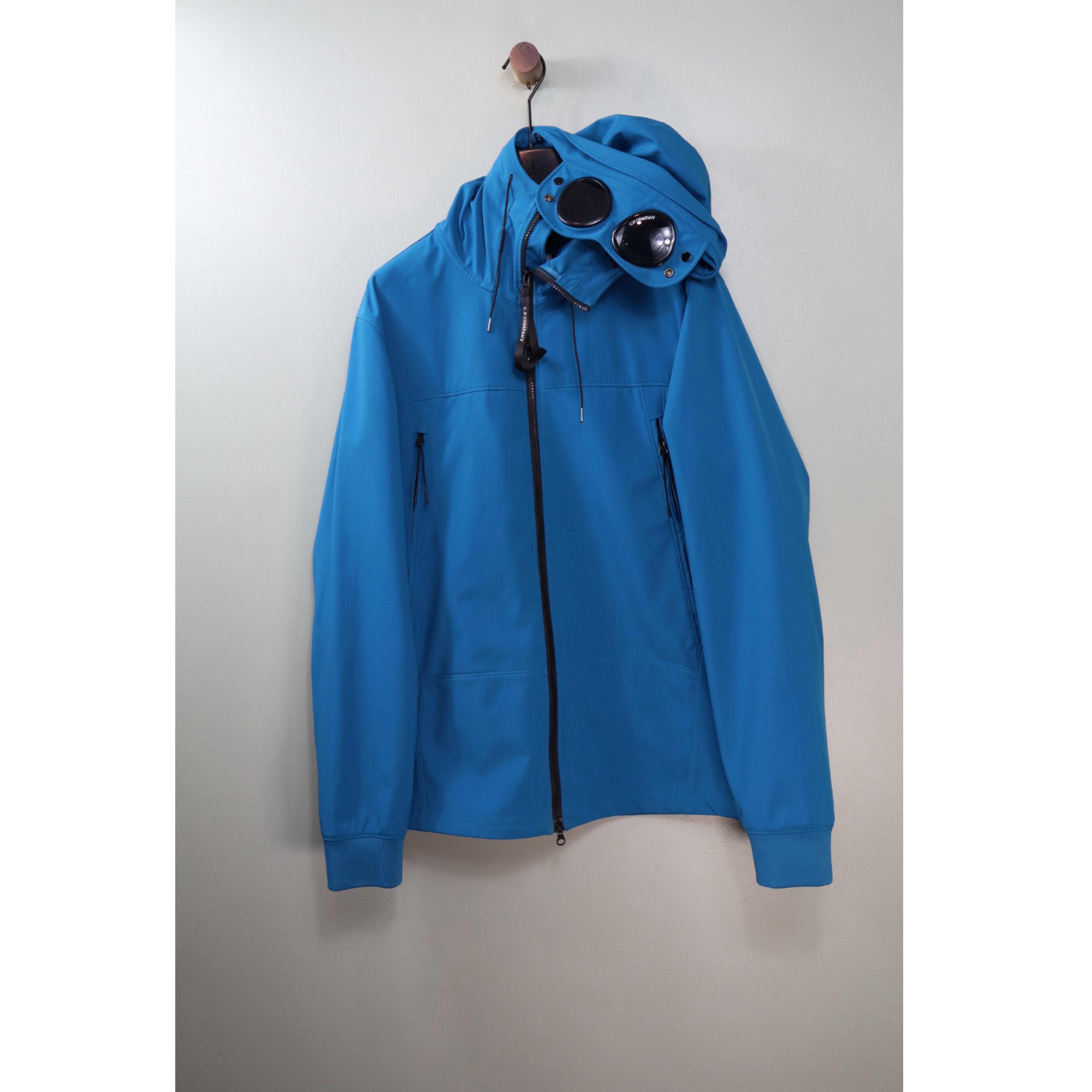 C.P. Company Blue Soft Shell Jacket