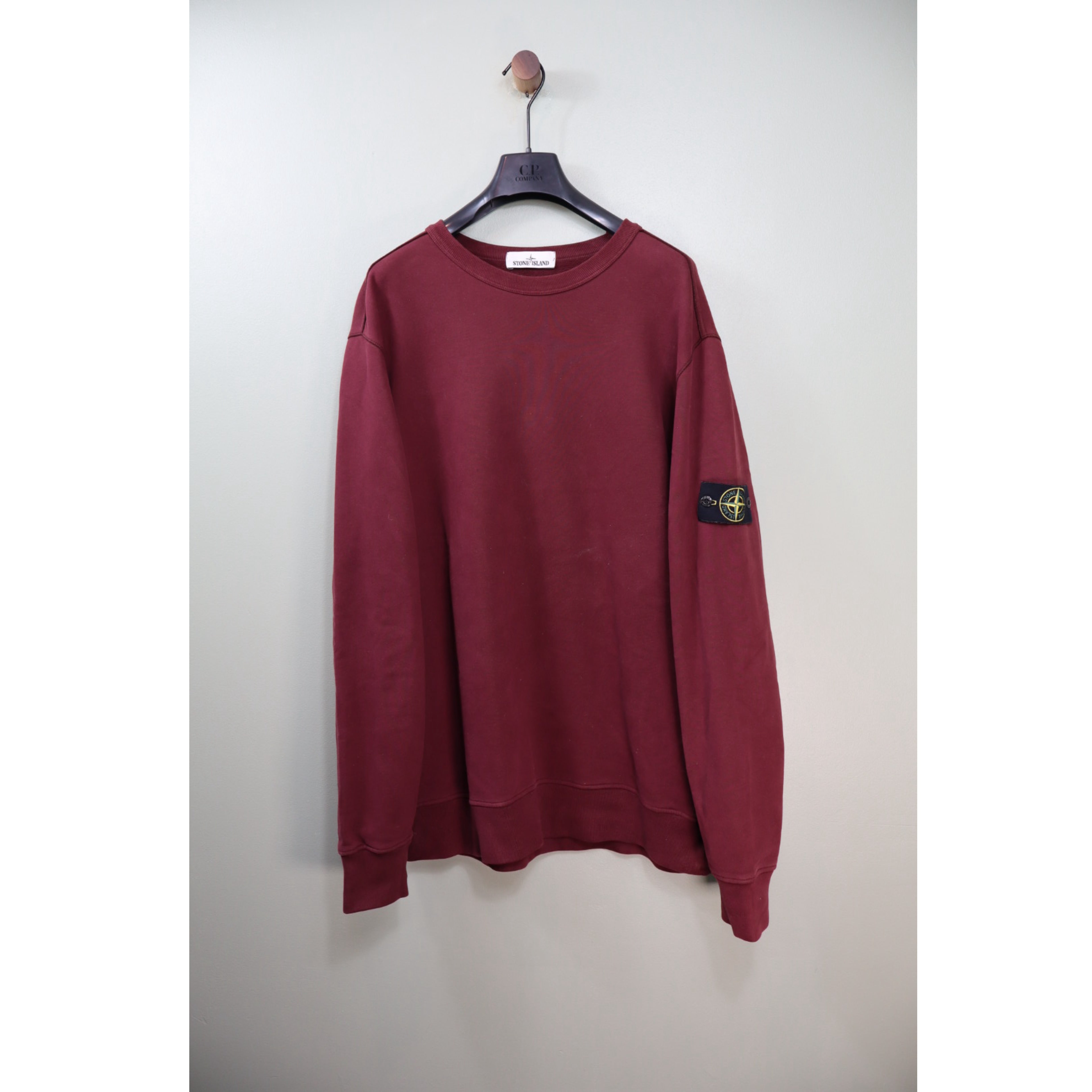 Stone Island Burgundy Jumper