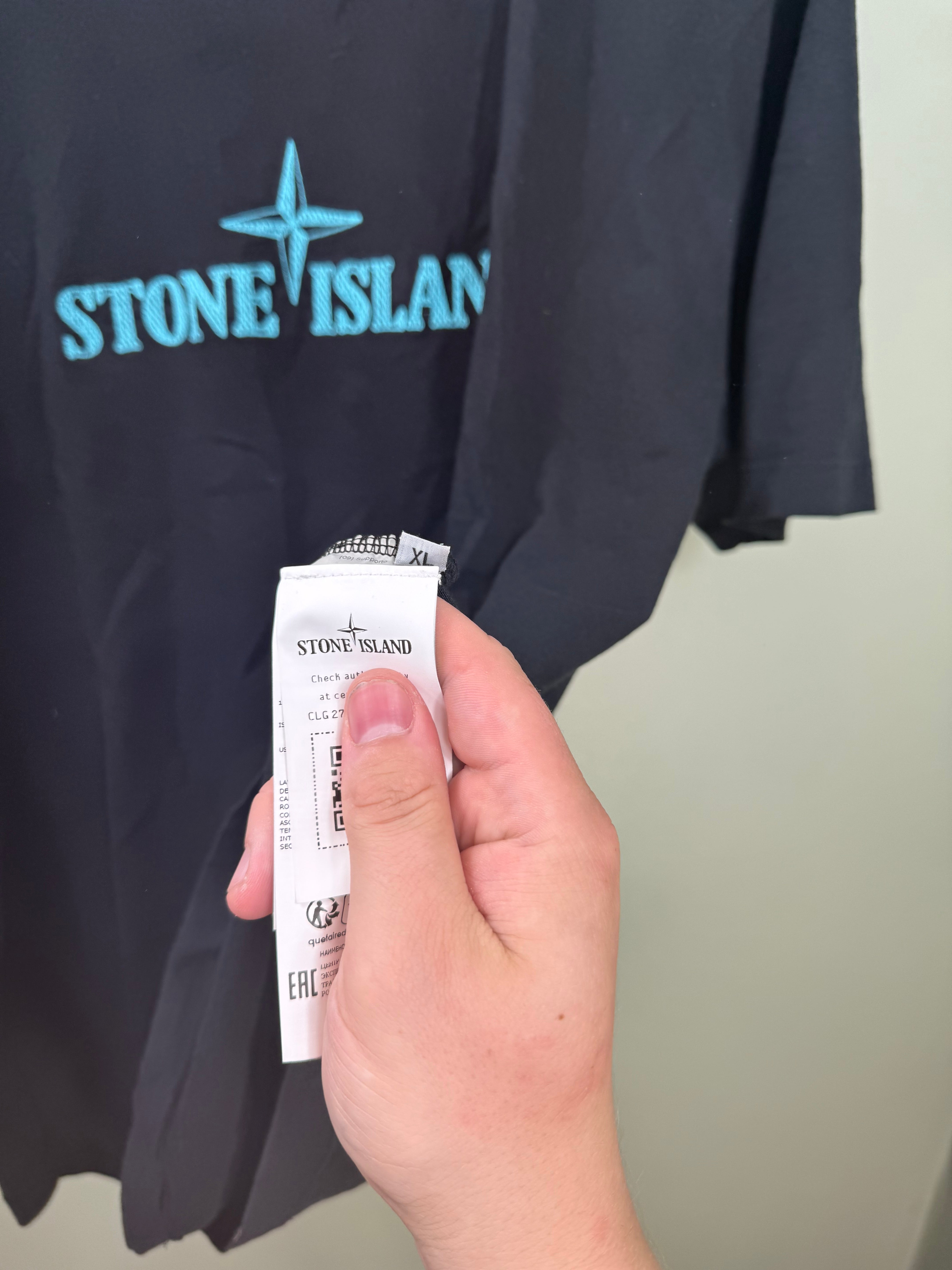 Stone Island Black T-Shirt