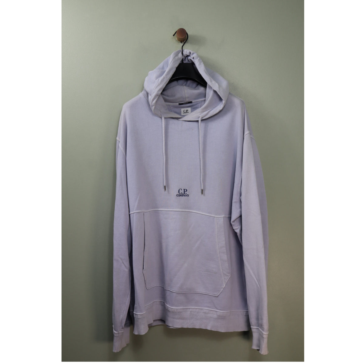 C.P. Company Lavender Spell Out Hoodie