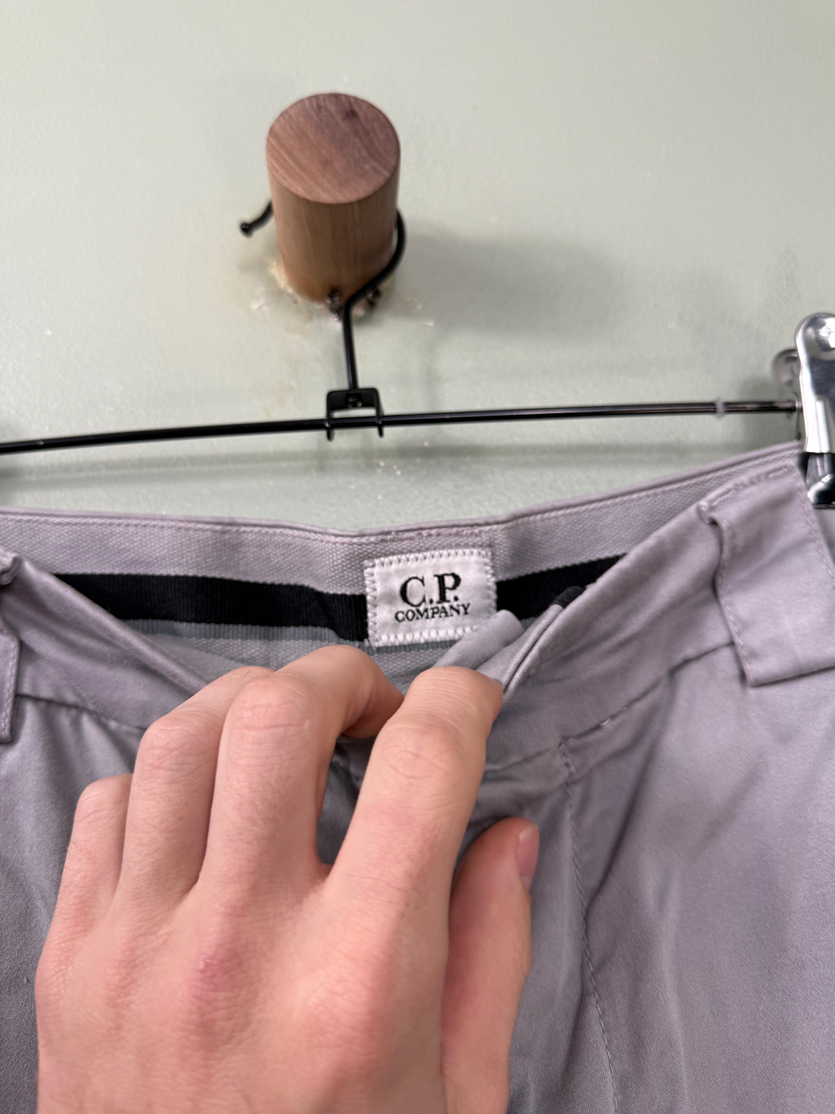 C.P. Company Grey Cargo Bottoms