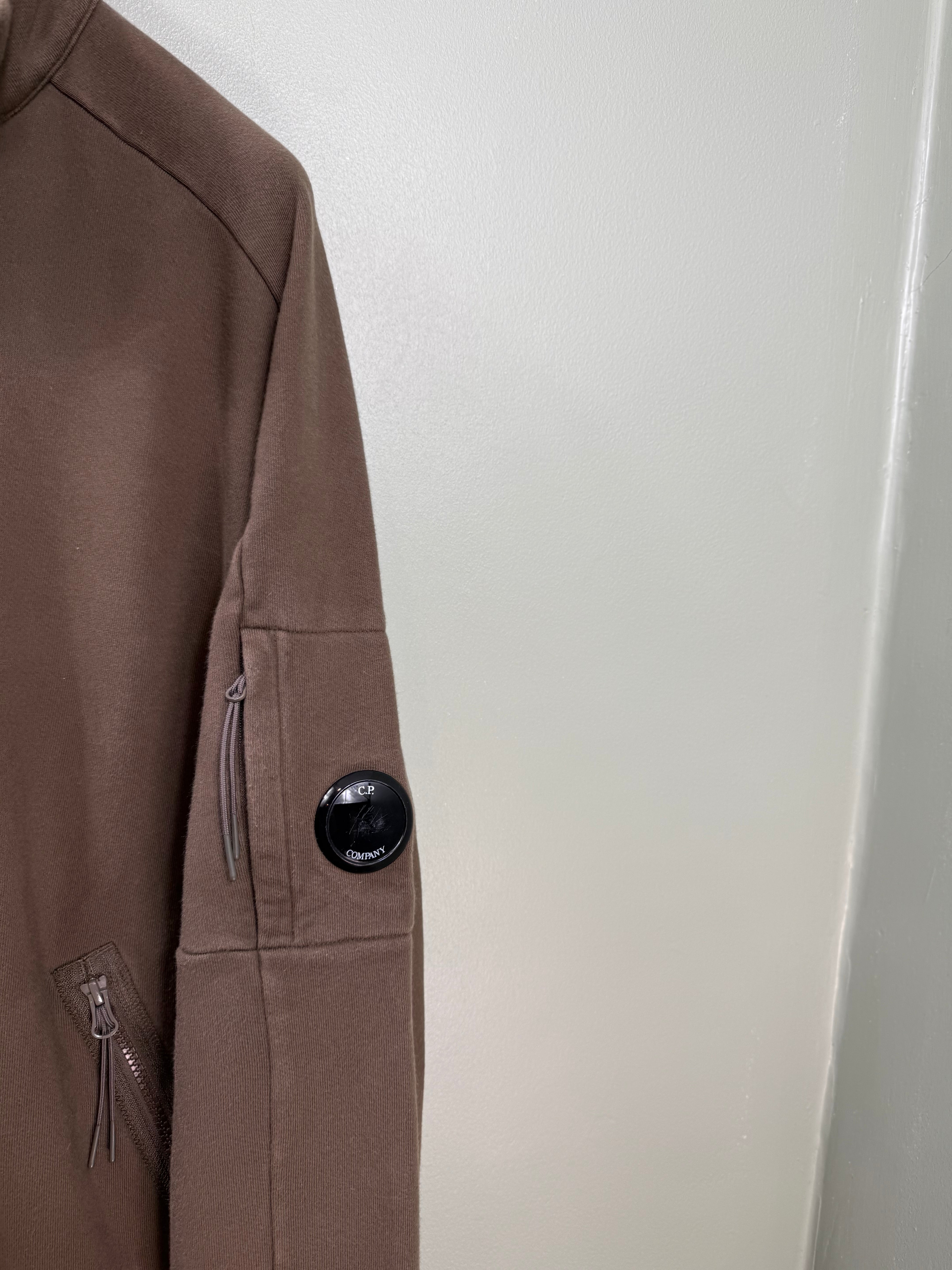 C.P. Company Khaki 1/4 Zip Jumper