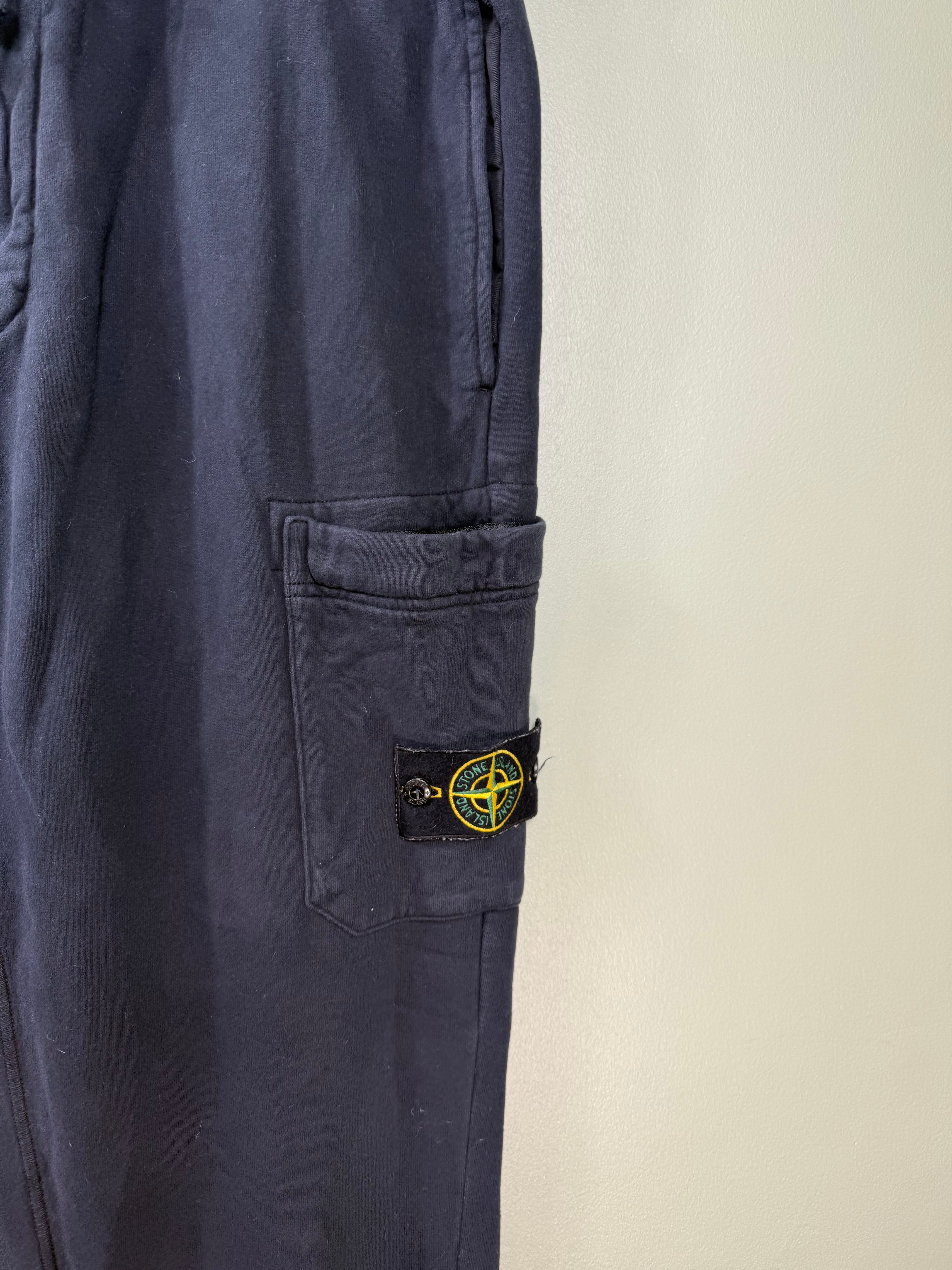 Stone Island Navy Joggers