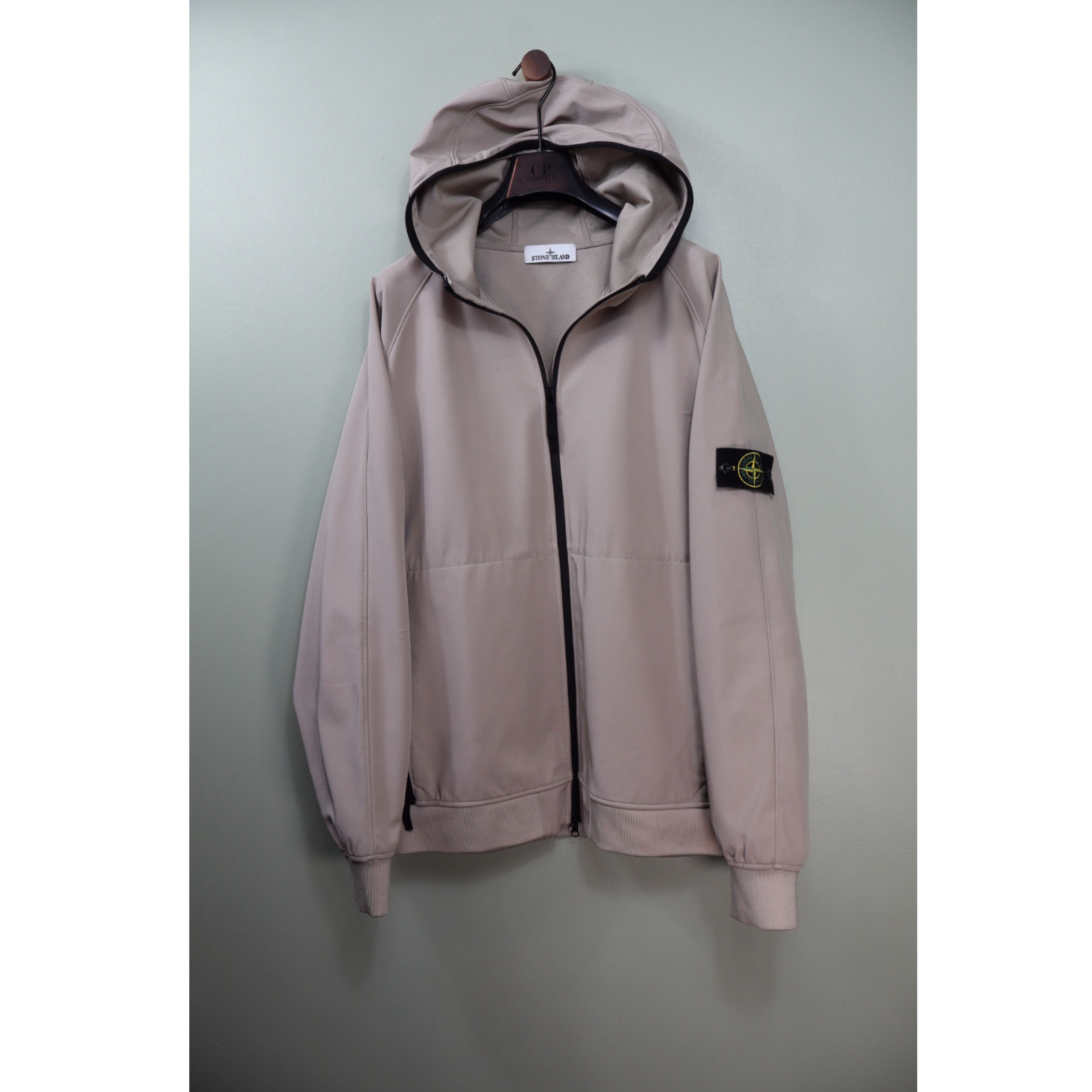 Stone Island Beige Soft Shell Jacket