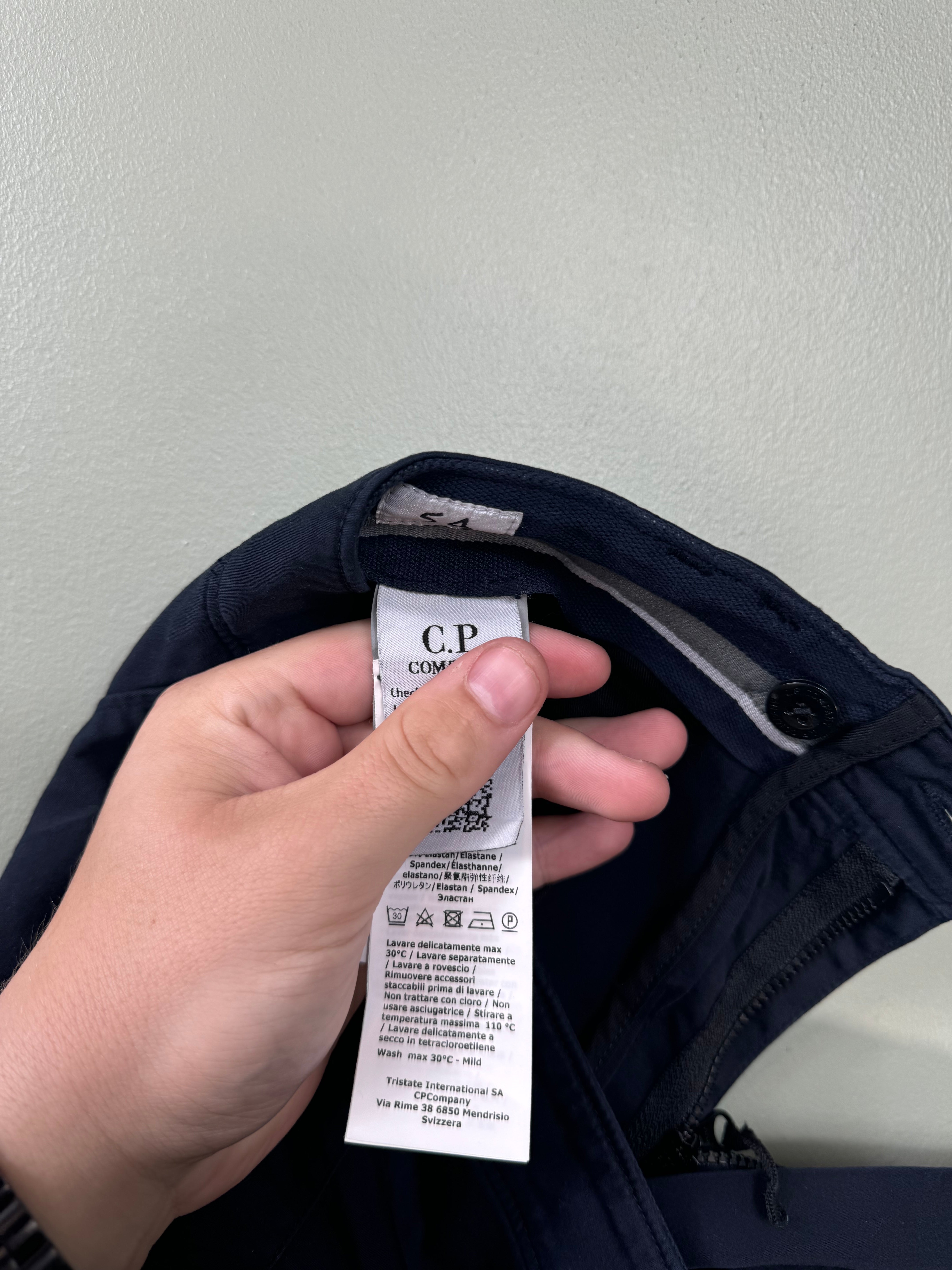 CP Company Navy Cargo Shorts
