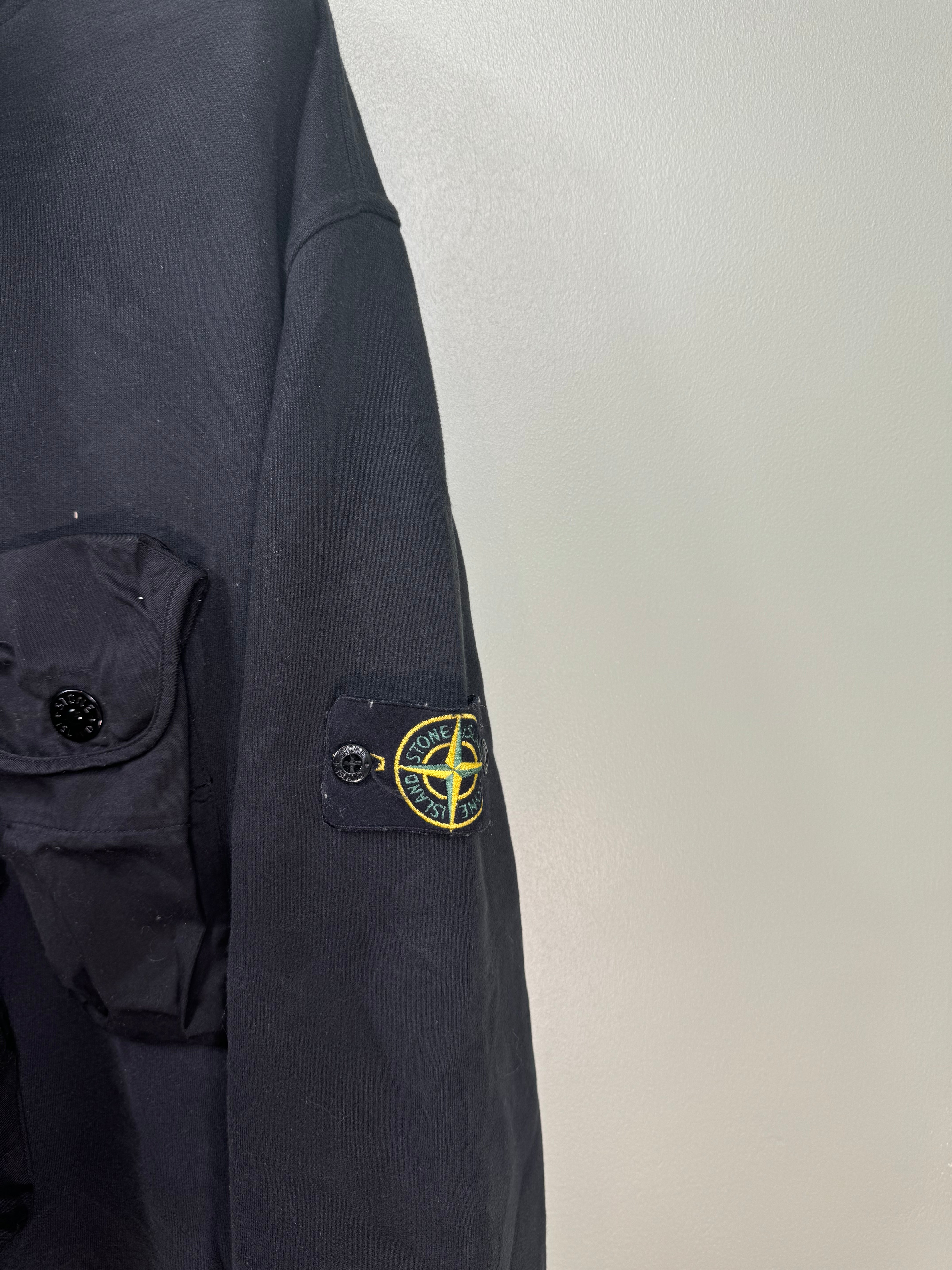Stone Island Black Smock Jumper