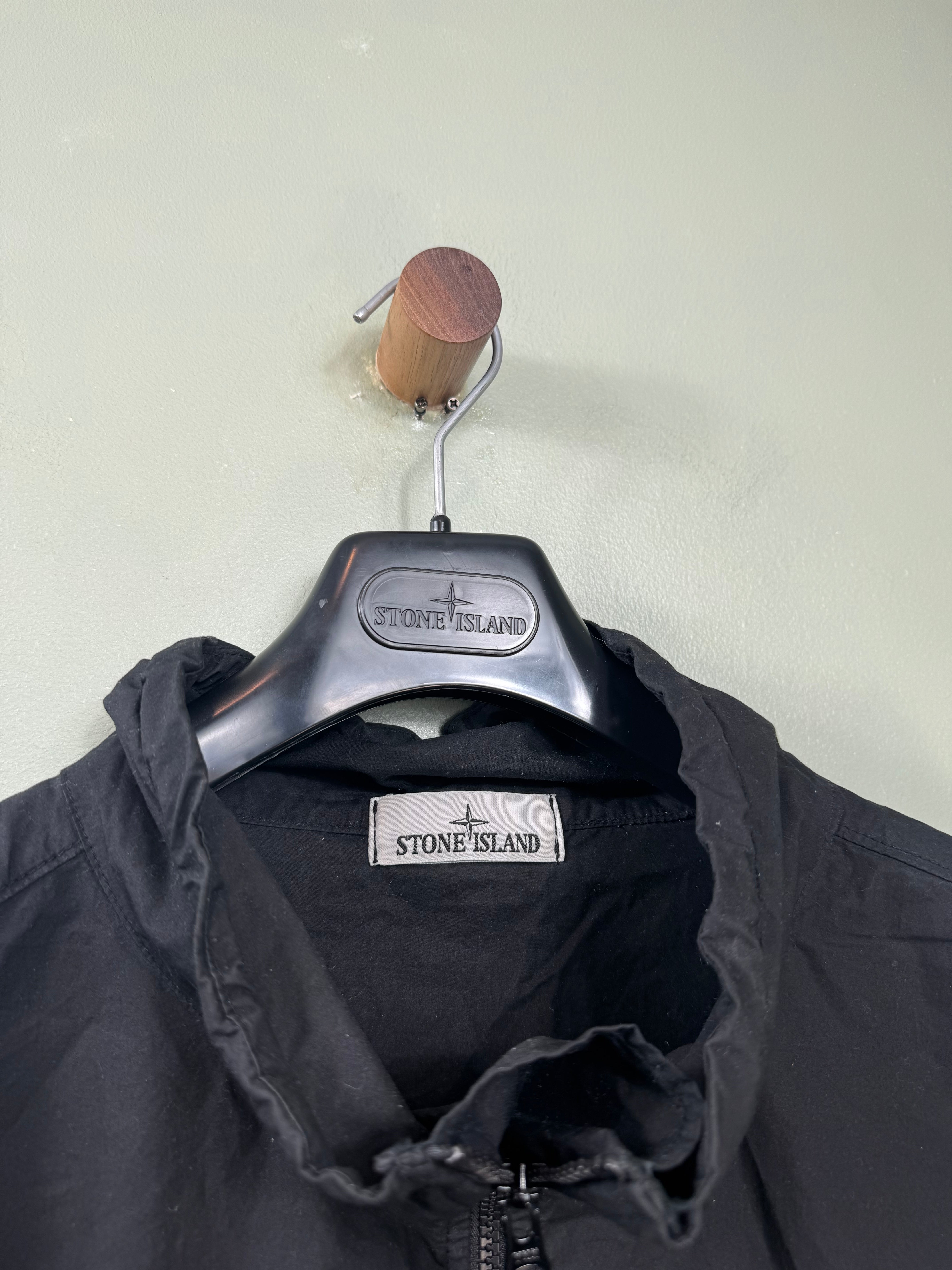 Stone Island Black Smock Overshirt