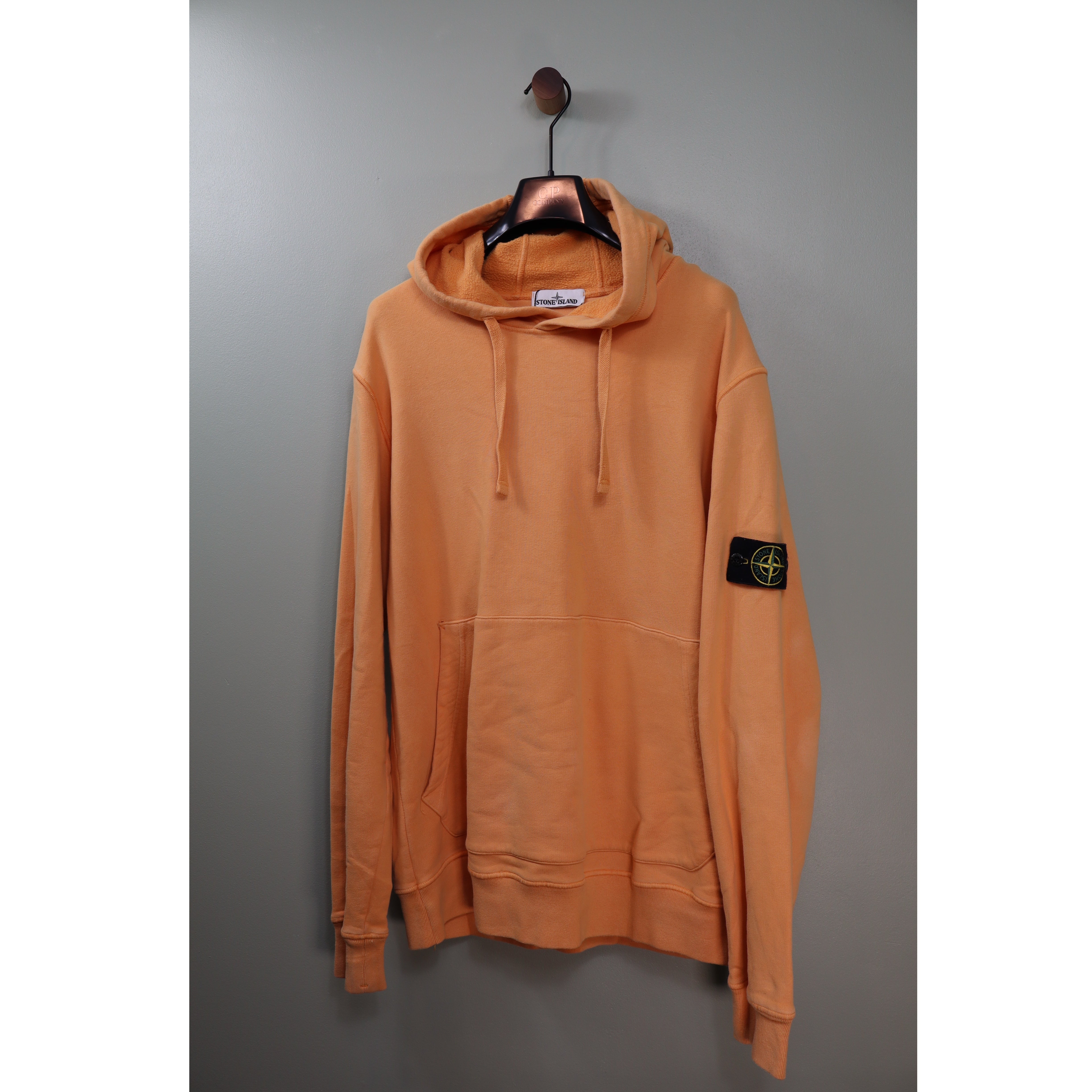Stone Island Orange Hoodie