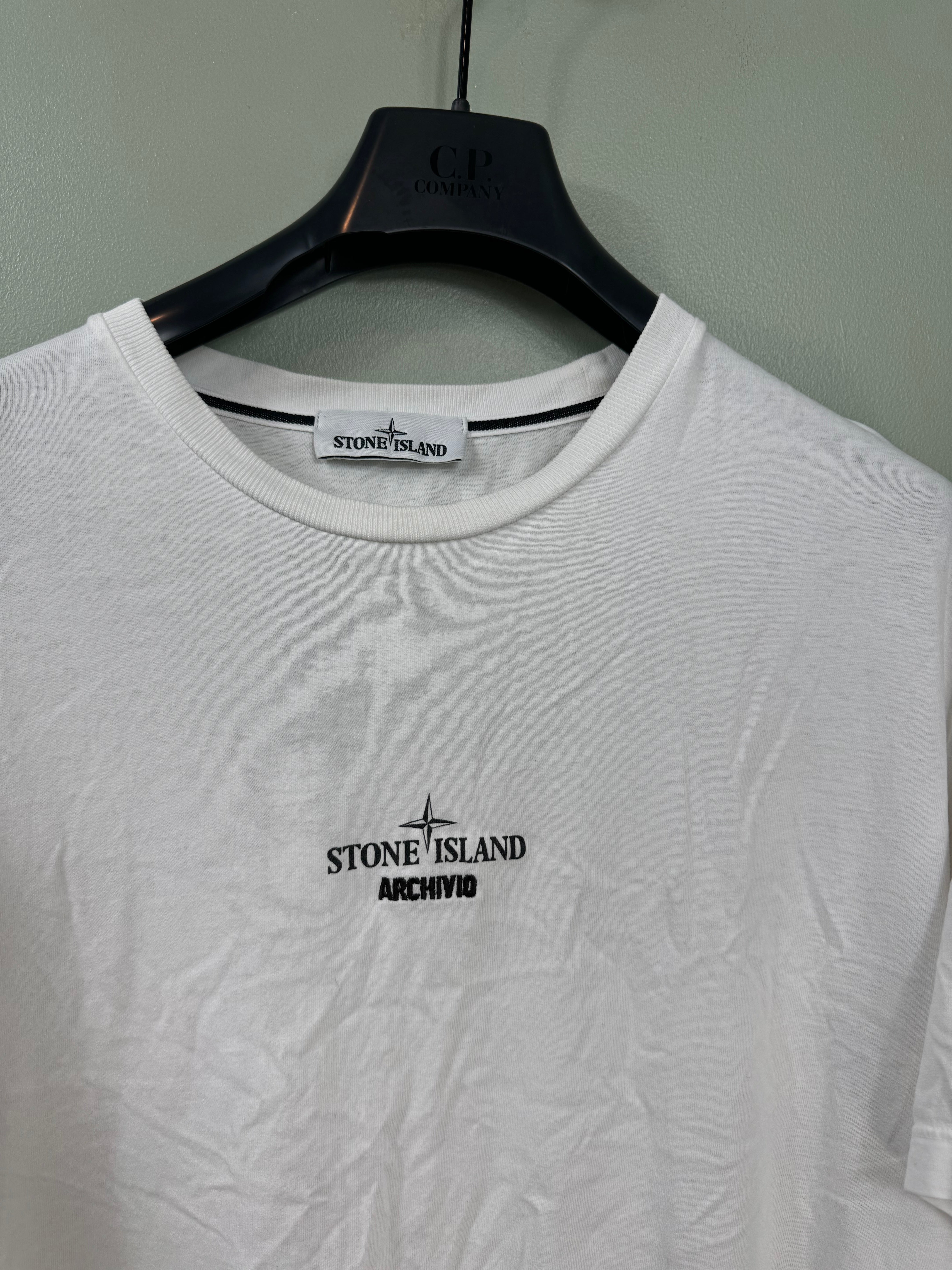 Stone Island White Archivio T-Shirt