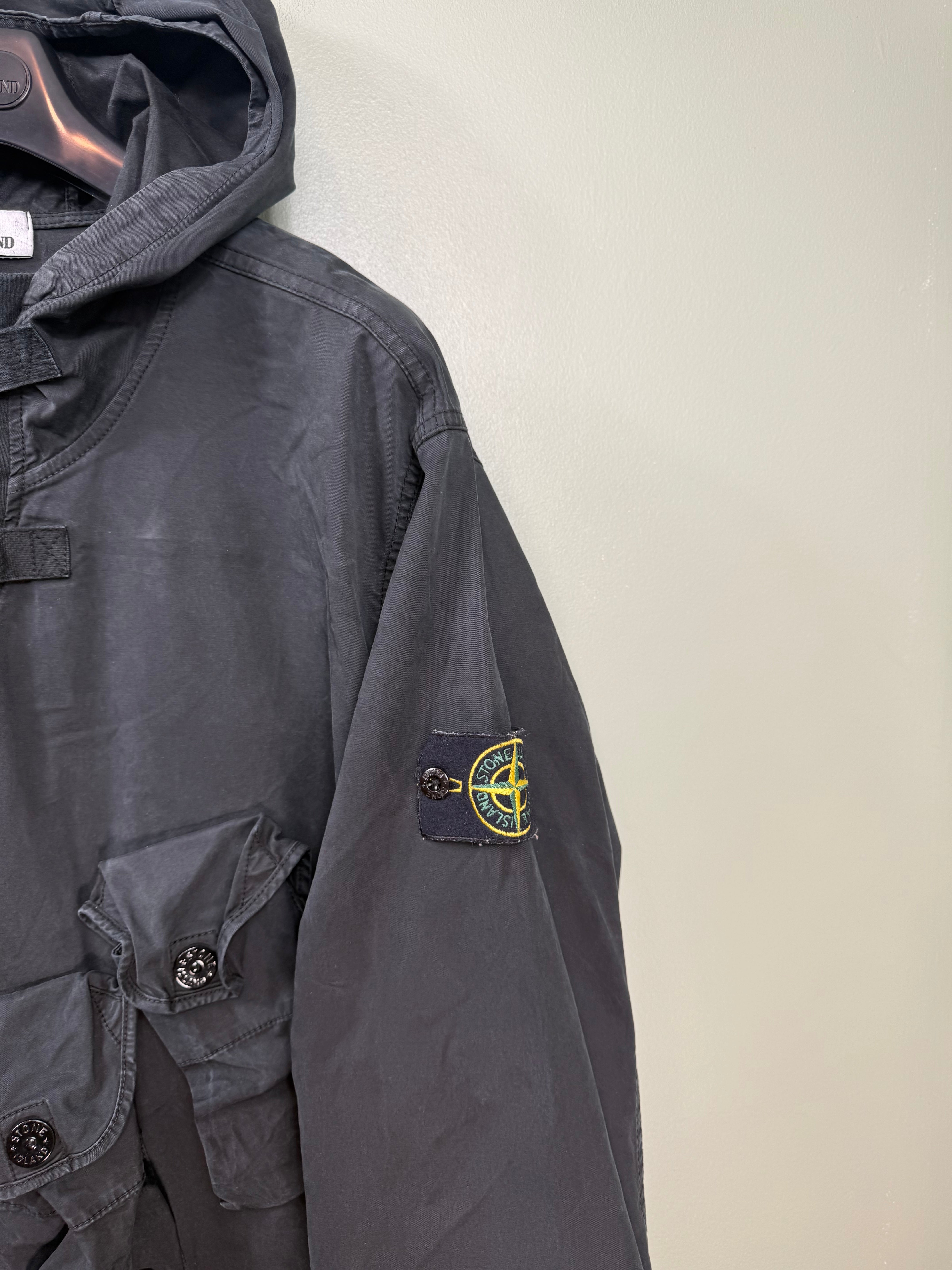Stone Island Black Multipocket Smock