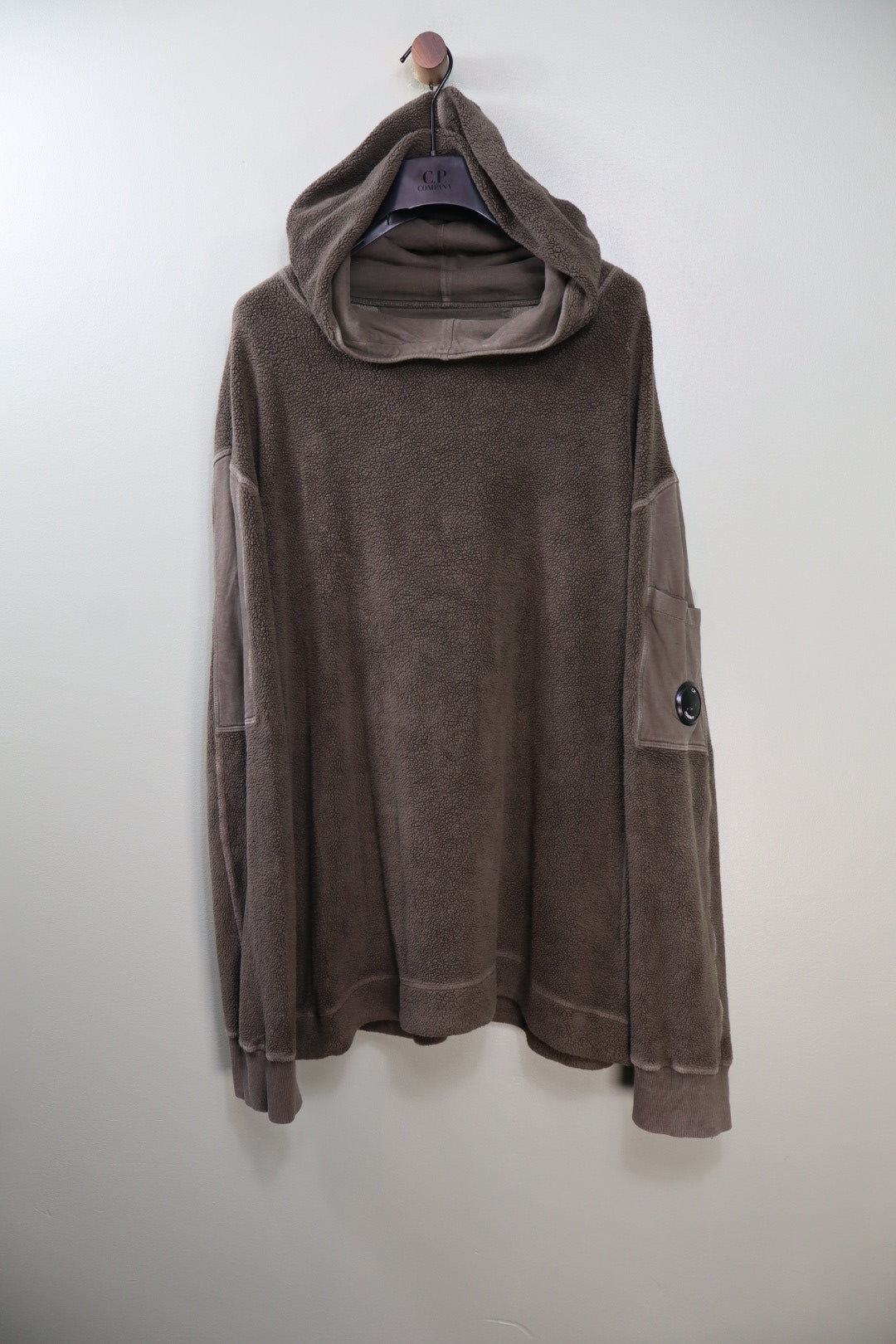 C.P. Company Khaki Fleece Hoodie