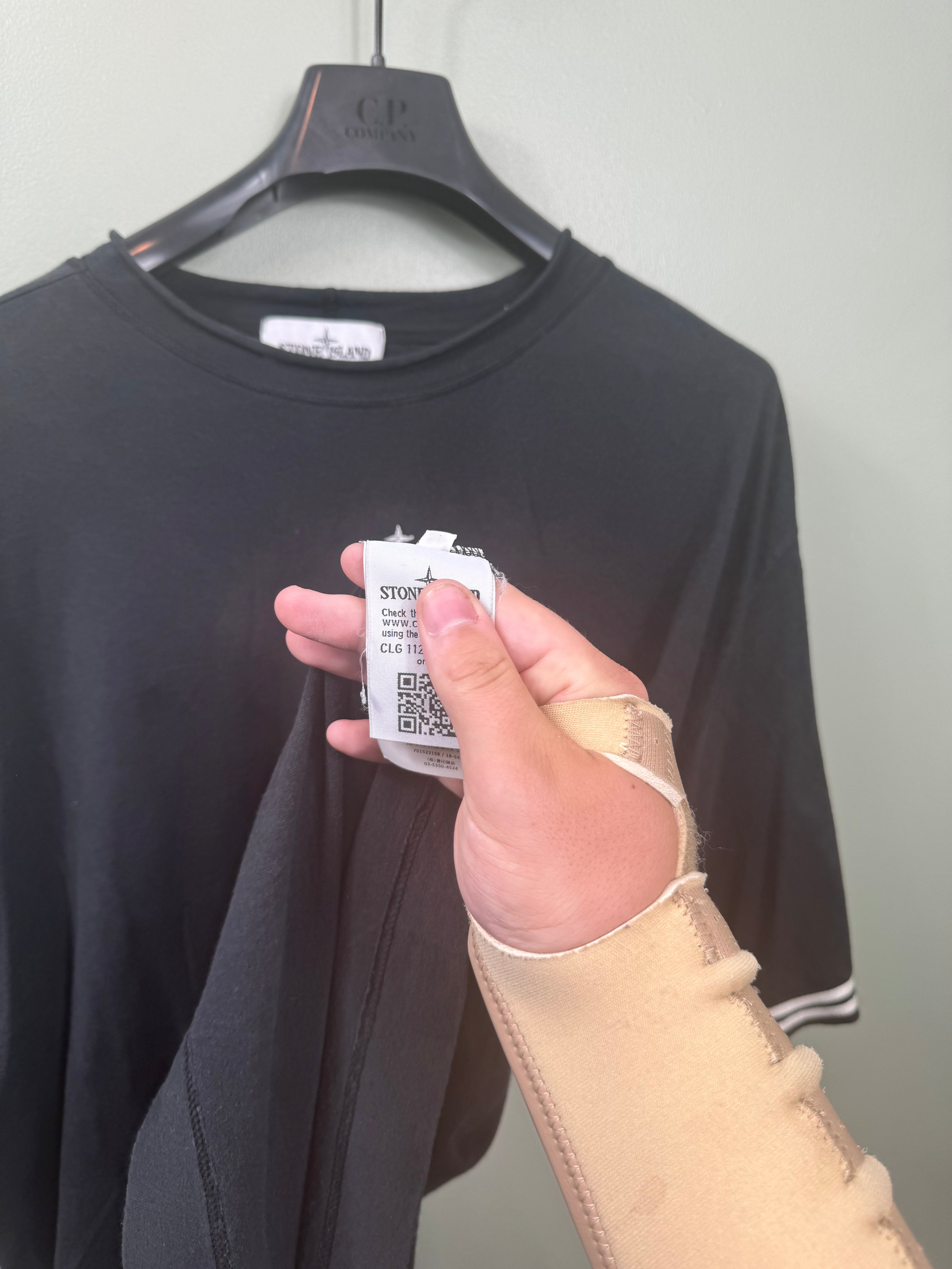 Stone Island Black Tee