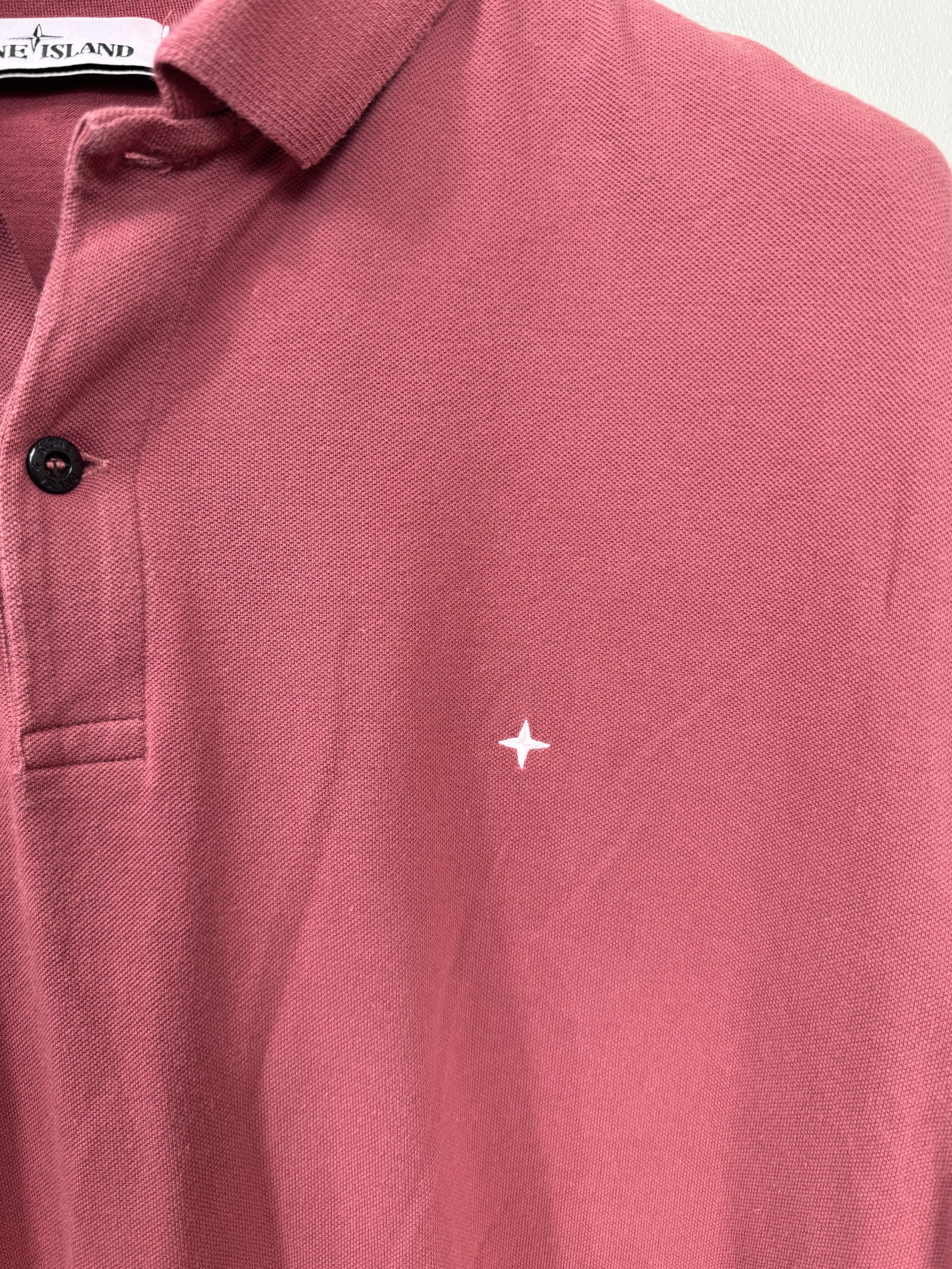 Stone Island Red Polo