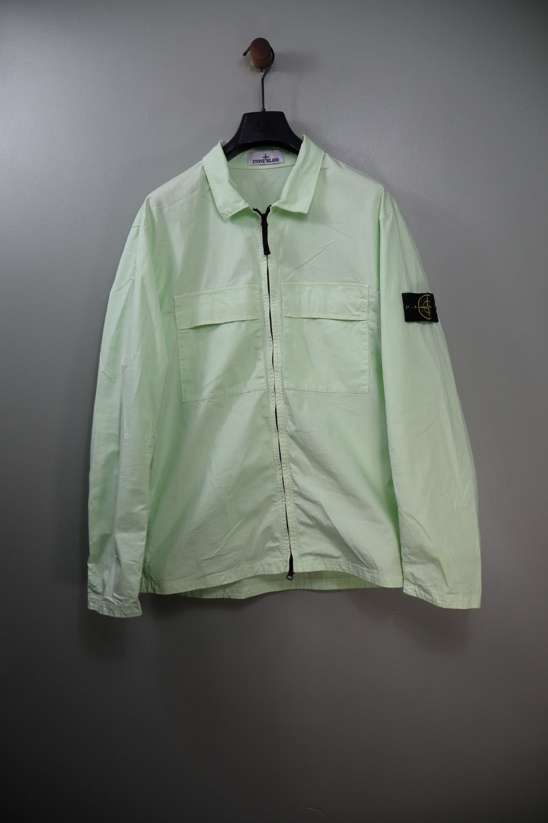Stone Island Pastel Green Overshirt