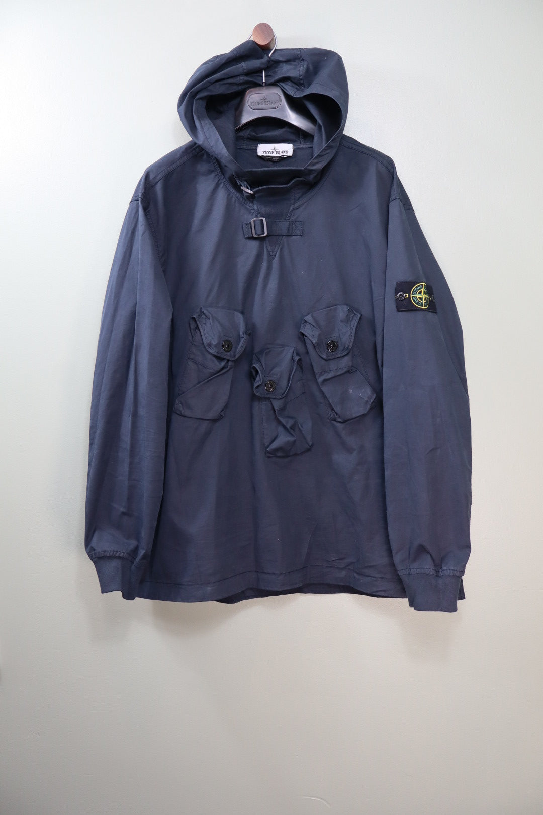 Stone Island Navy Multi-Pocket Smock
