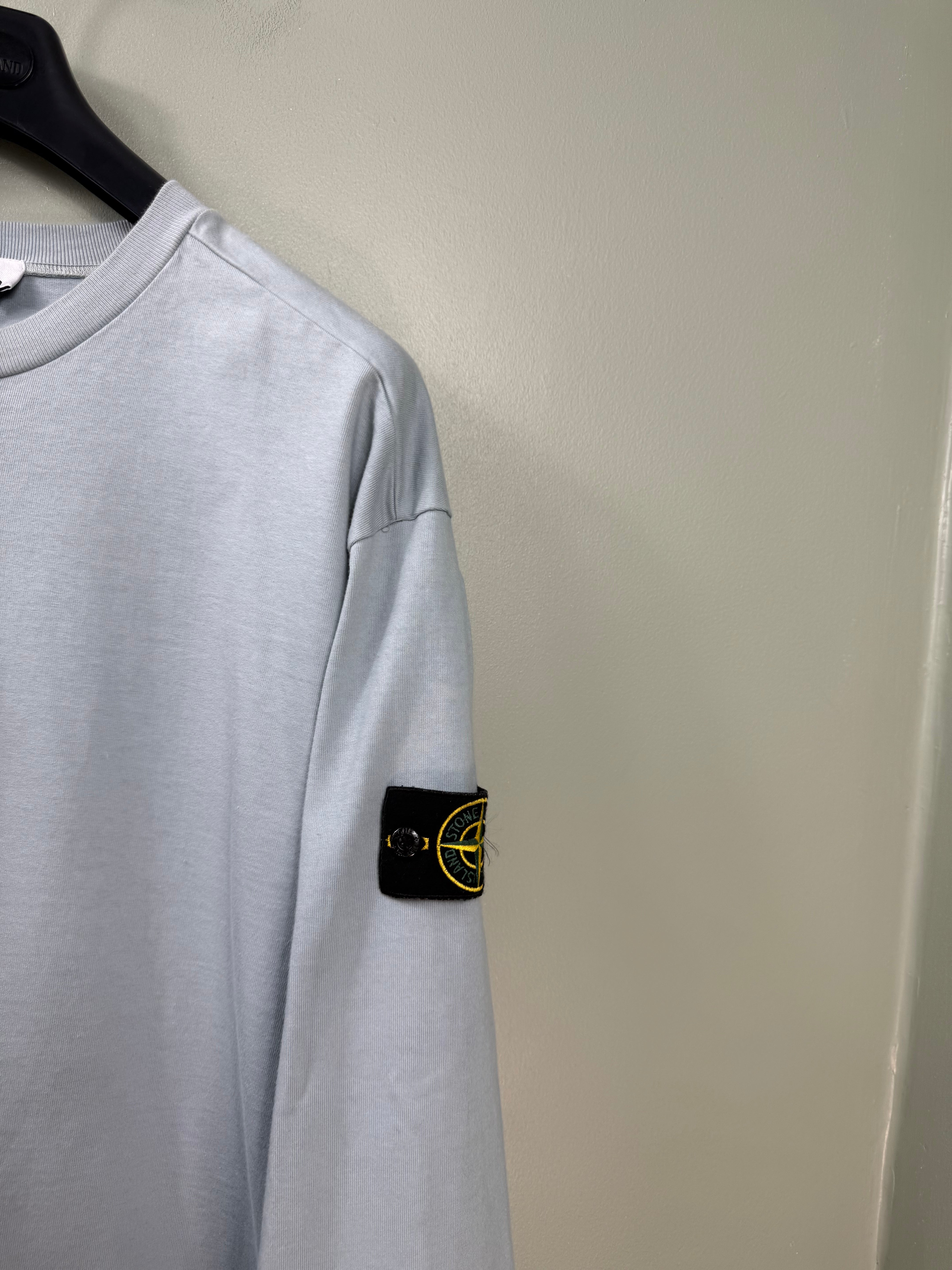 Stone Island Pastel Blue Jumper