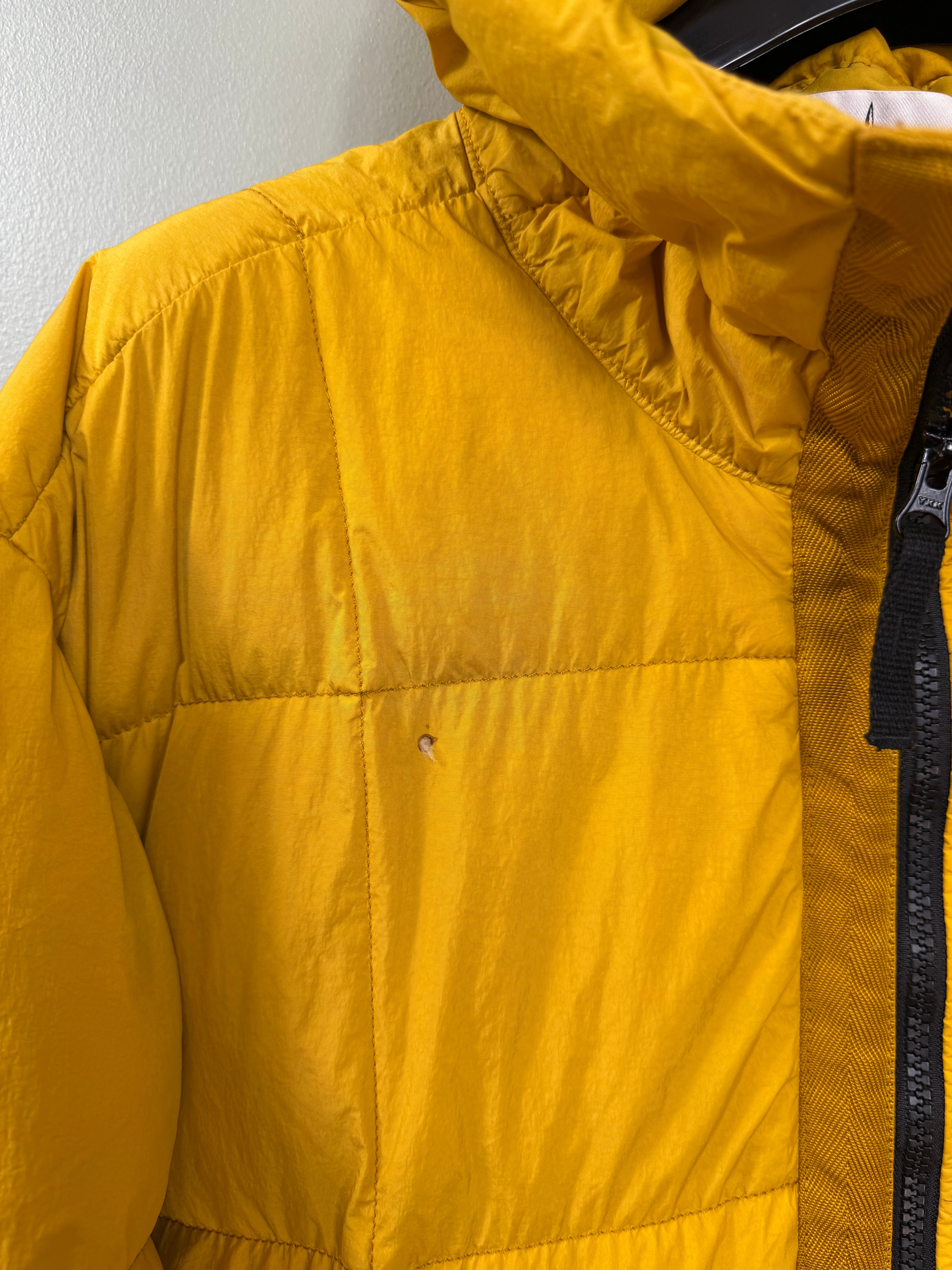 Stone Island Yellow Crinkle Reps Jacket