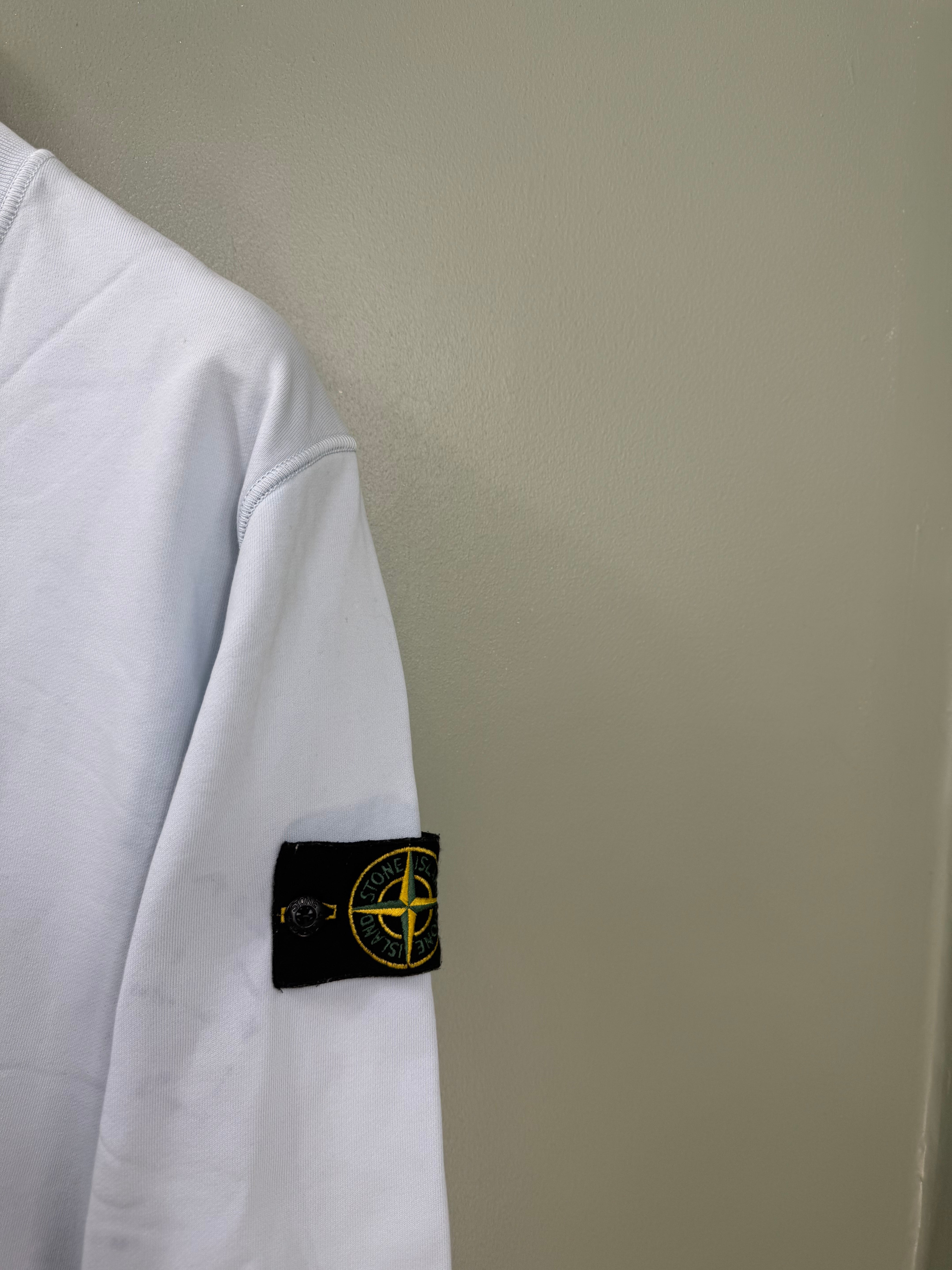 Stone Island Ice Blue Jumper