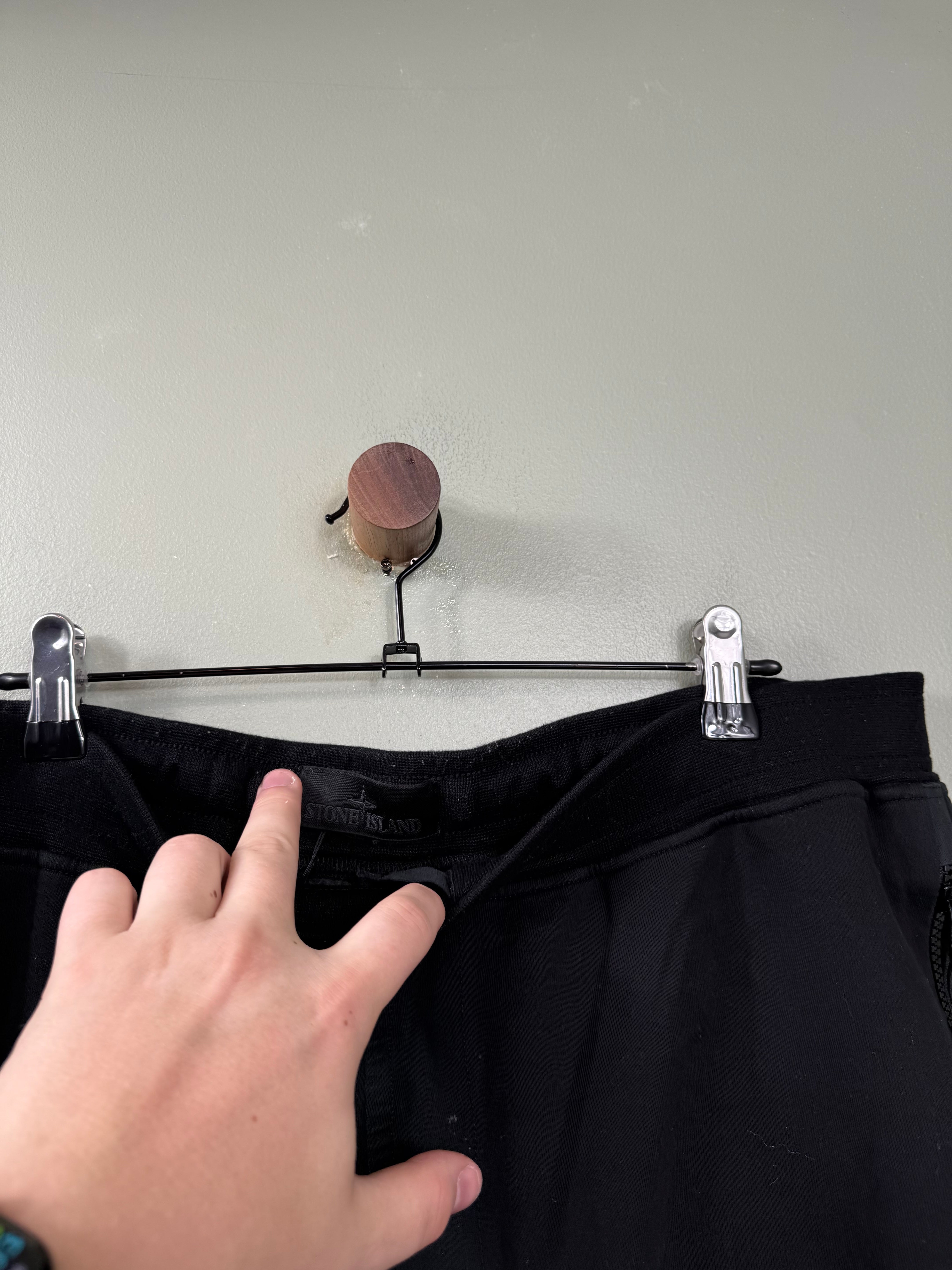 Stone Island Black Ghost Shorts