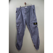Stone Island Avio Blue Cargo Bottoms